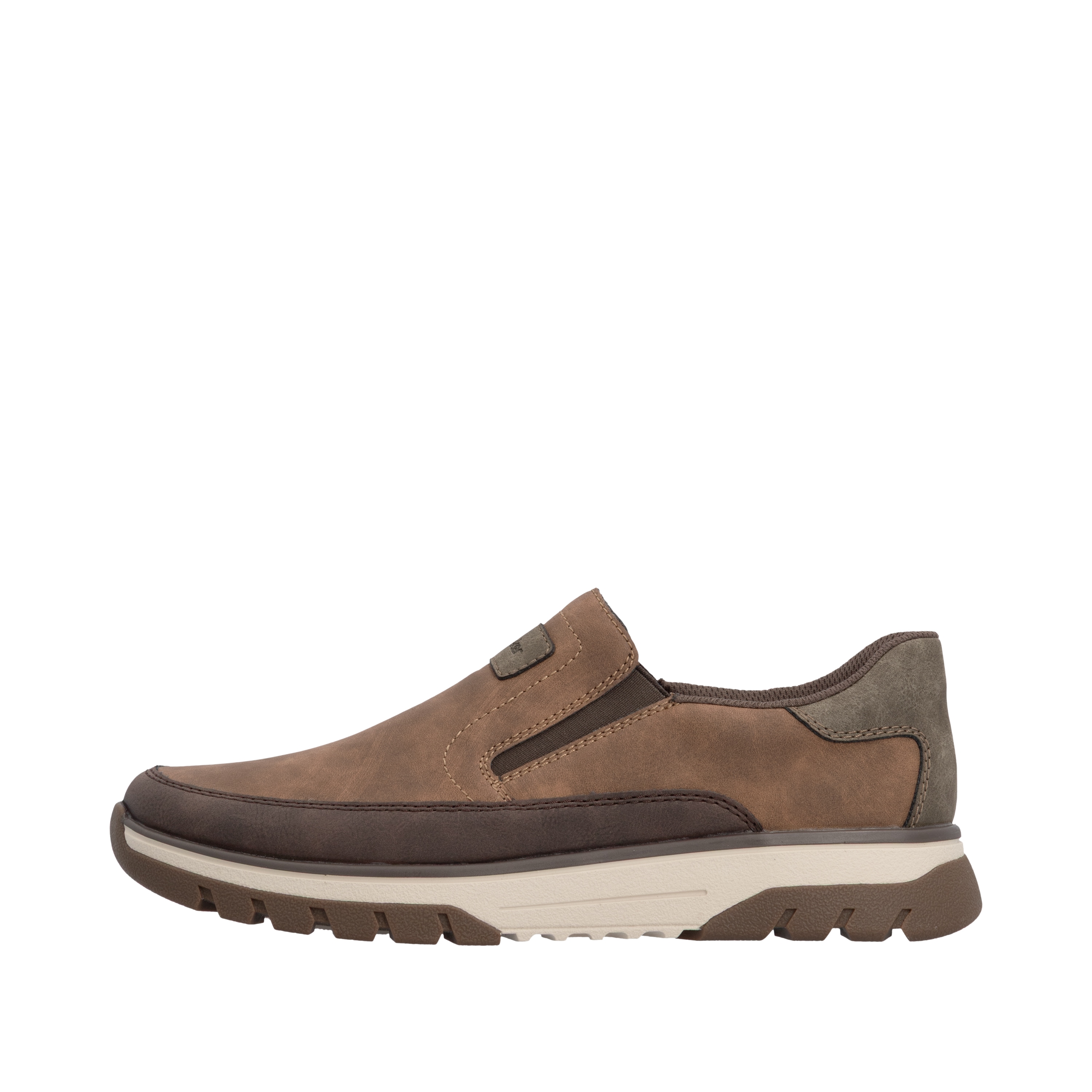 Rieker Slip-On Sneaker Slipper, Schlupfschuh, Halbschuh mit weicher MemoSoft-Innensohle