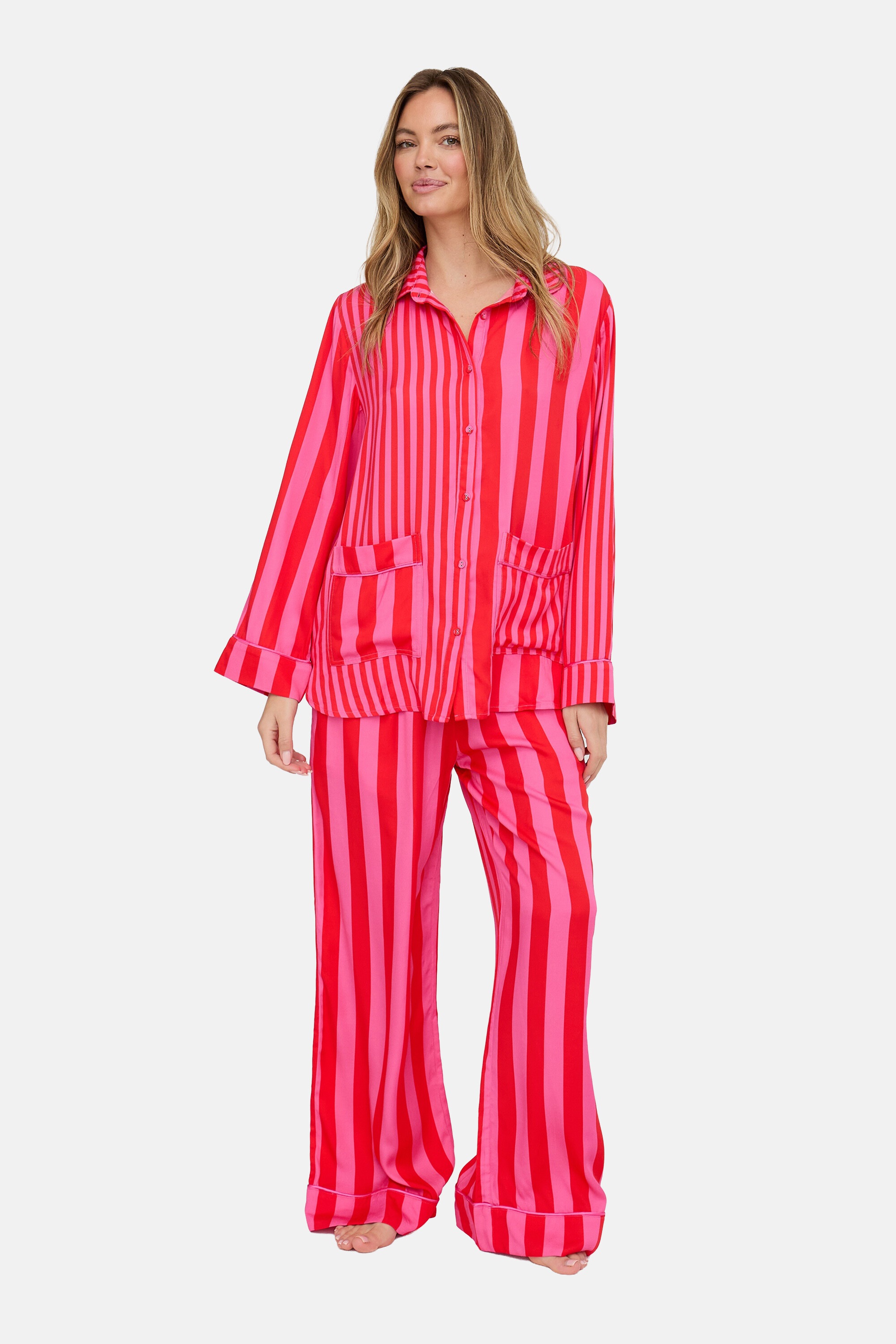 Lily and Lionel Pyjama "Evie Long Sleeve Print Pyjama Set Damen" günstig online kaufen