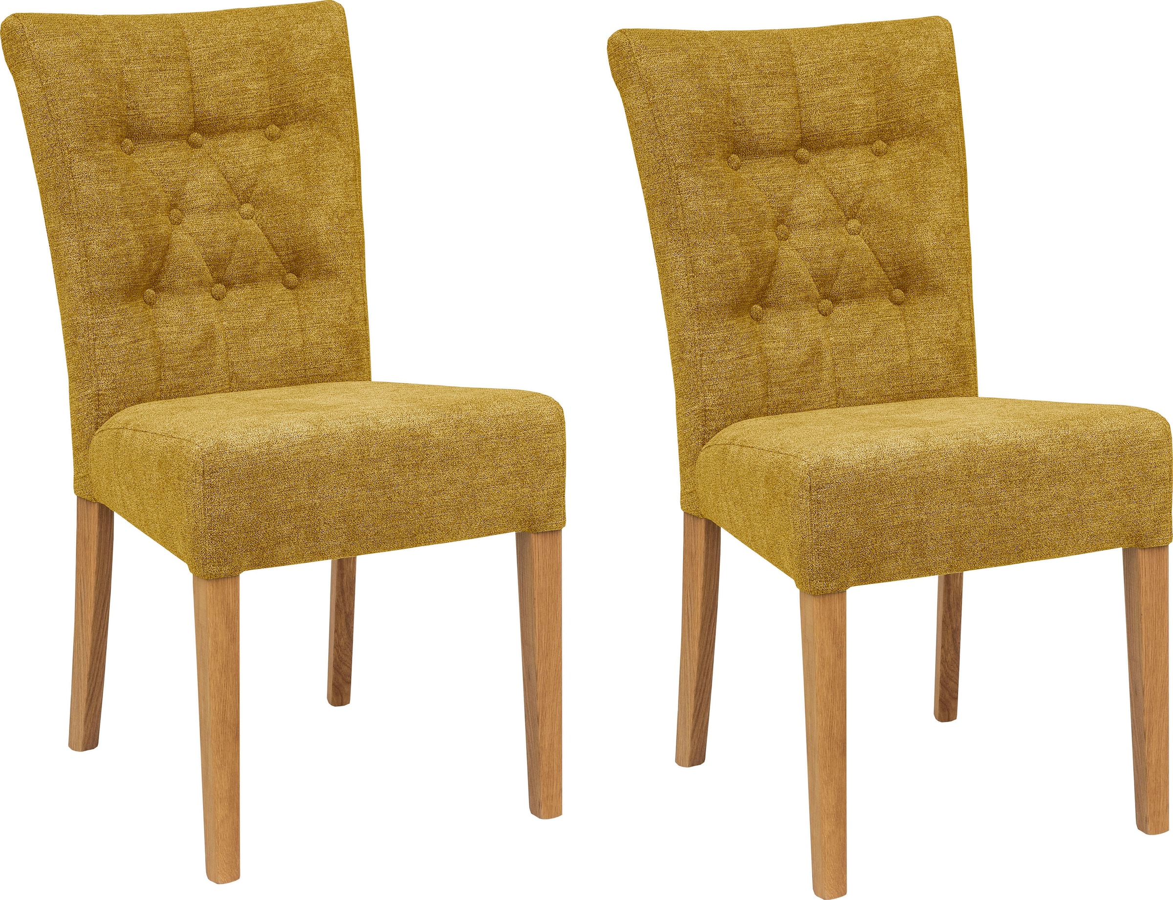 Home affaire Polsterstuhl "Queen" (Set) 4 Stk. Feinstruktur Esszimmerstuhl günstig online kaufen