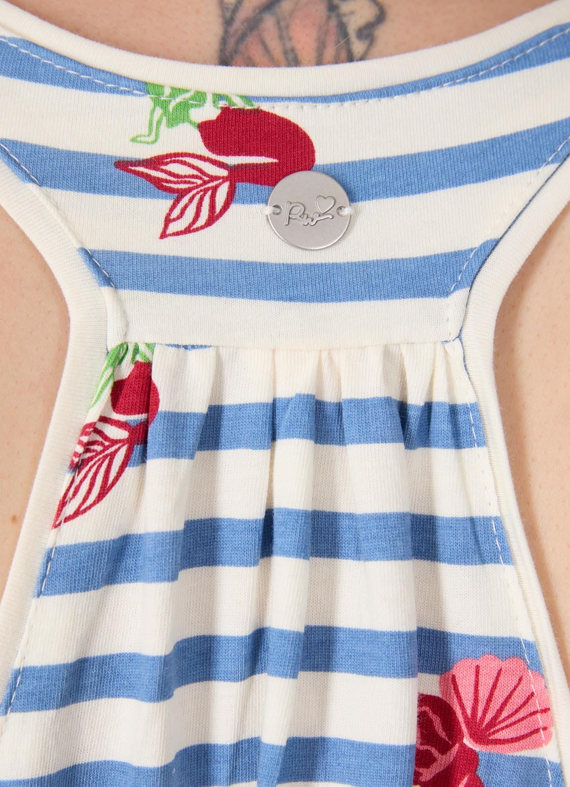 Ragwear Trägerkleid »NAIRAY STRIPES« Baumwolle mit Streifen und Allover-Print