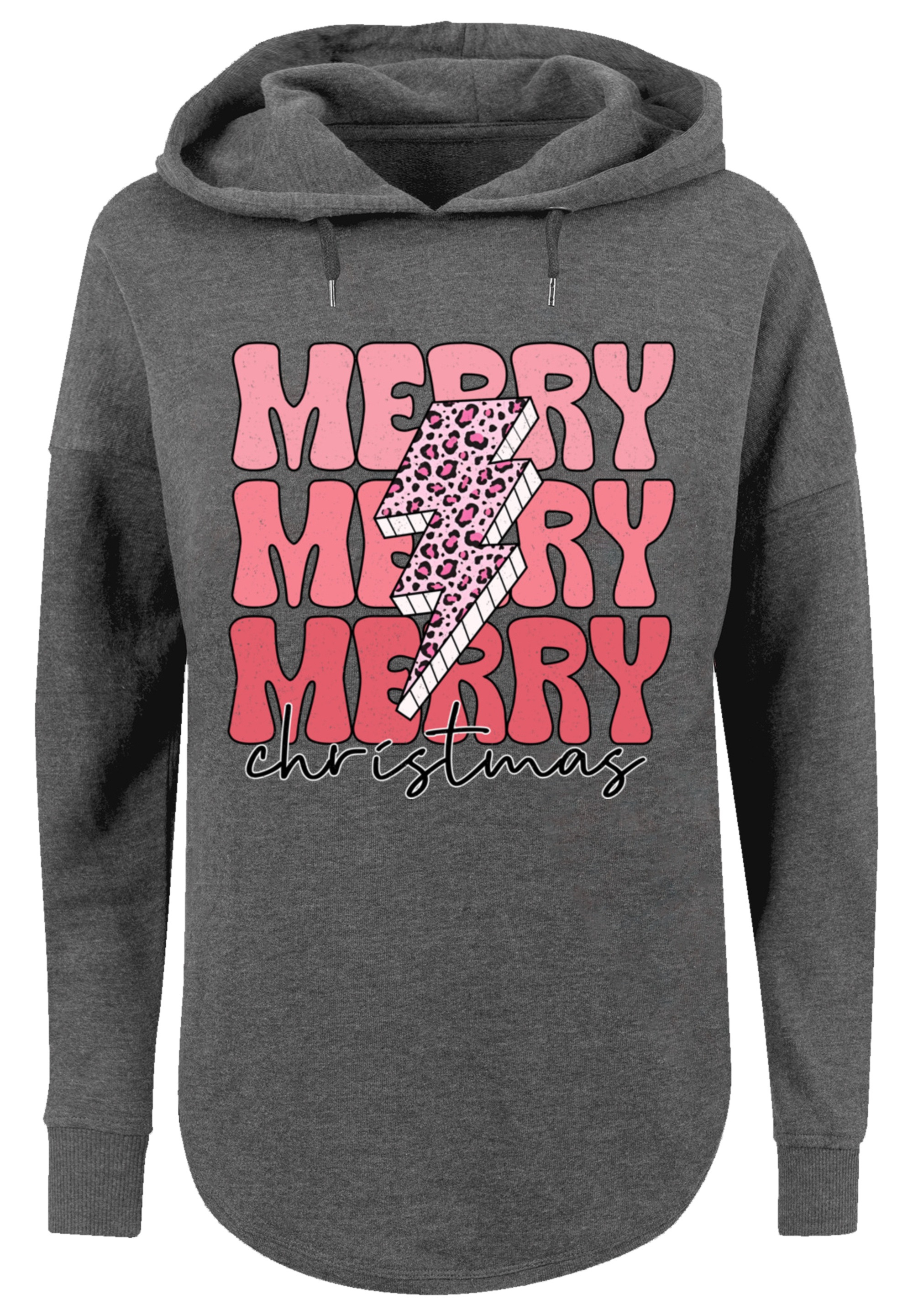 F4NT4STIC Kapuzenpullover »Merry Weihnachten Print Leo Print«, Premium Qualität, Weihnachts-Kollection