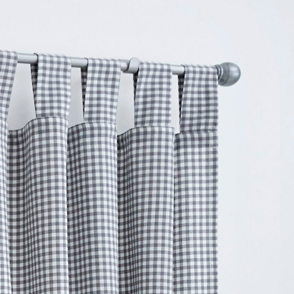 Kutti Vorhang "Cottage Vorhang" Schlaufen 1 Stk. tlg. Gardine kariert, Baum günstig online kaufen