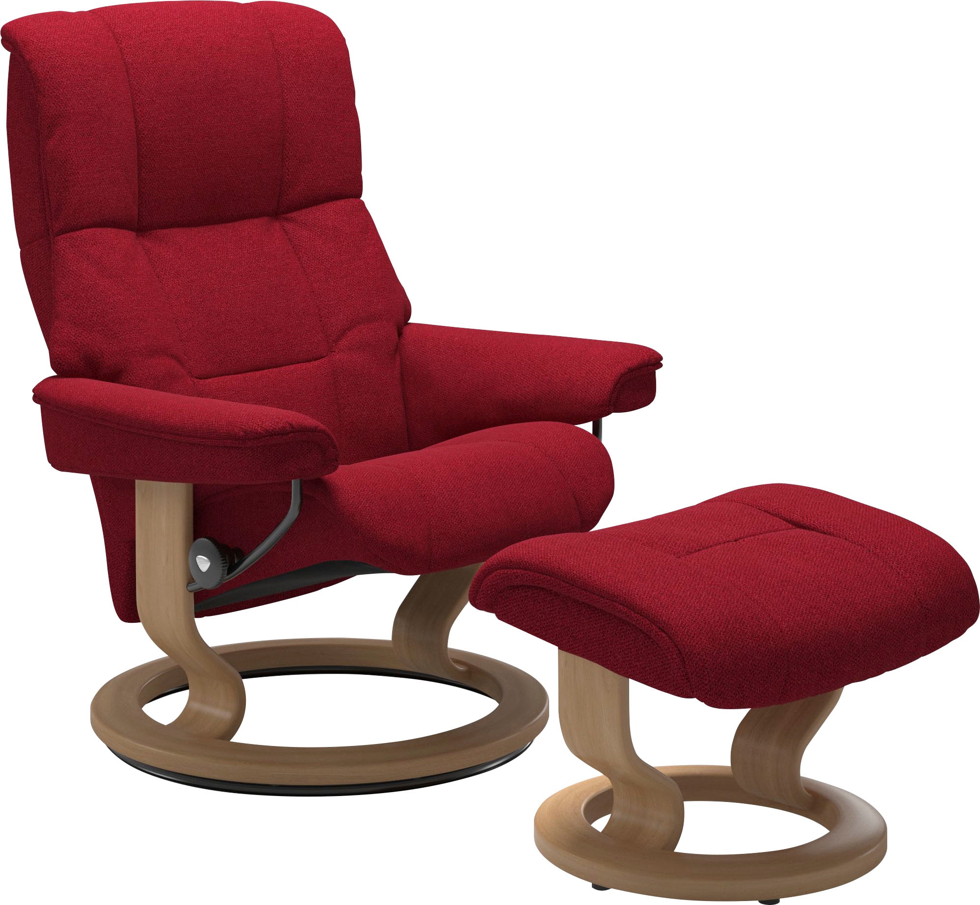 Stressless Fußhocker "Mayfair", mit Classic Base, Gestell Eiche