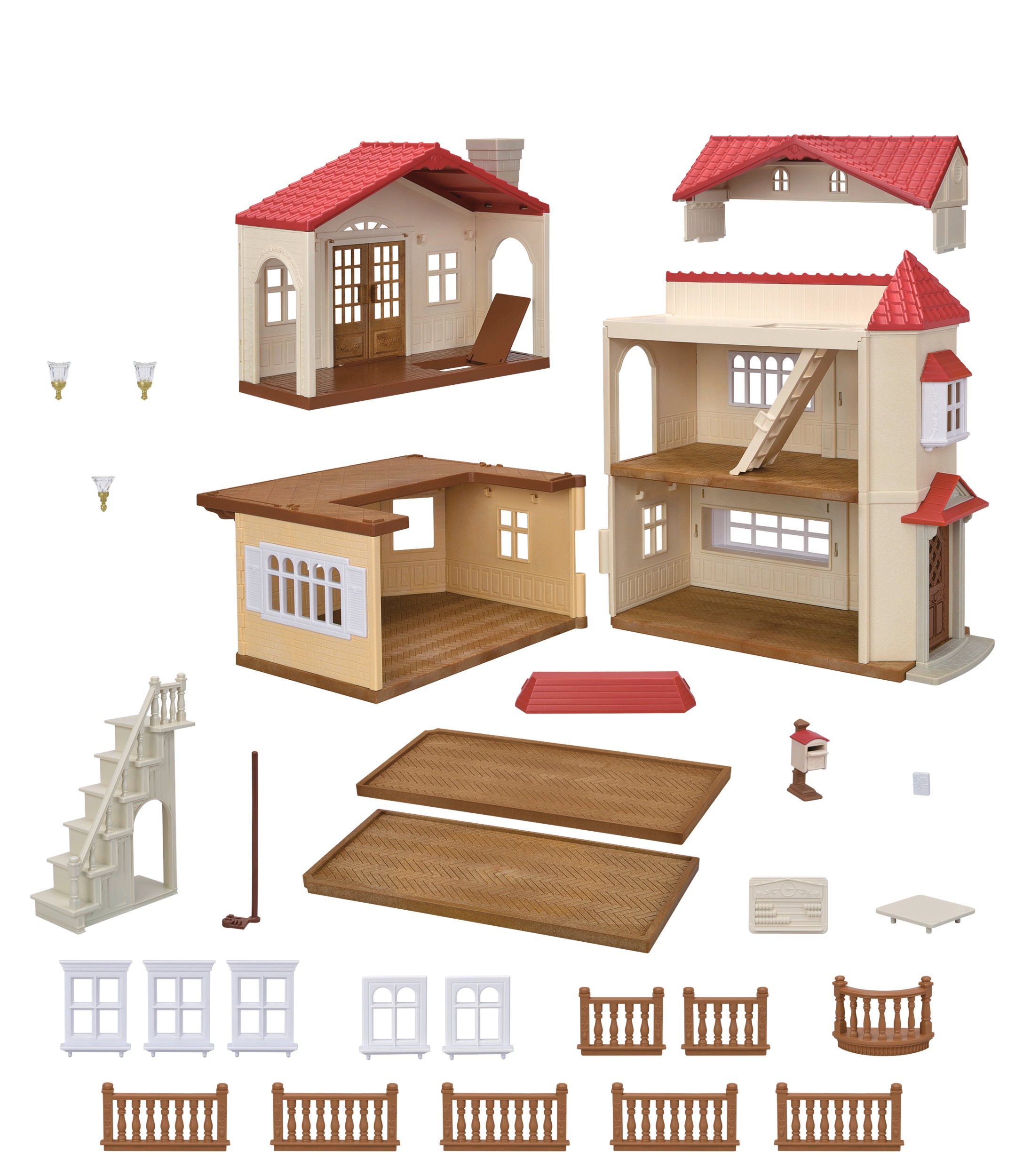 Sylvanian Families Spielwelt »Stadthaus mit Dachzimmer (5716)«