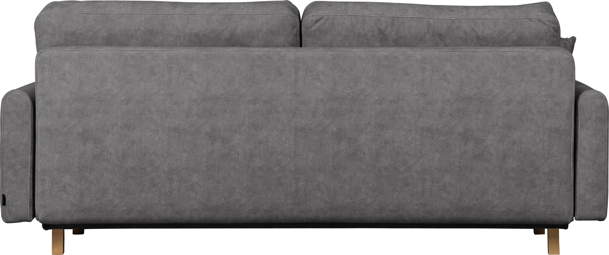 Home affaire 3-Sitzer »TRIPLO optionale Schlafsofa mit Bettkasten, Maße B/T/H: 215/100/89 cm«, Wahlweise Bettfunktion - Liegefläche 145x191 cm, Rücken-, Zierkissen