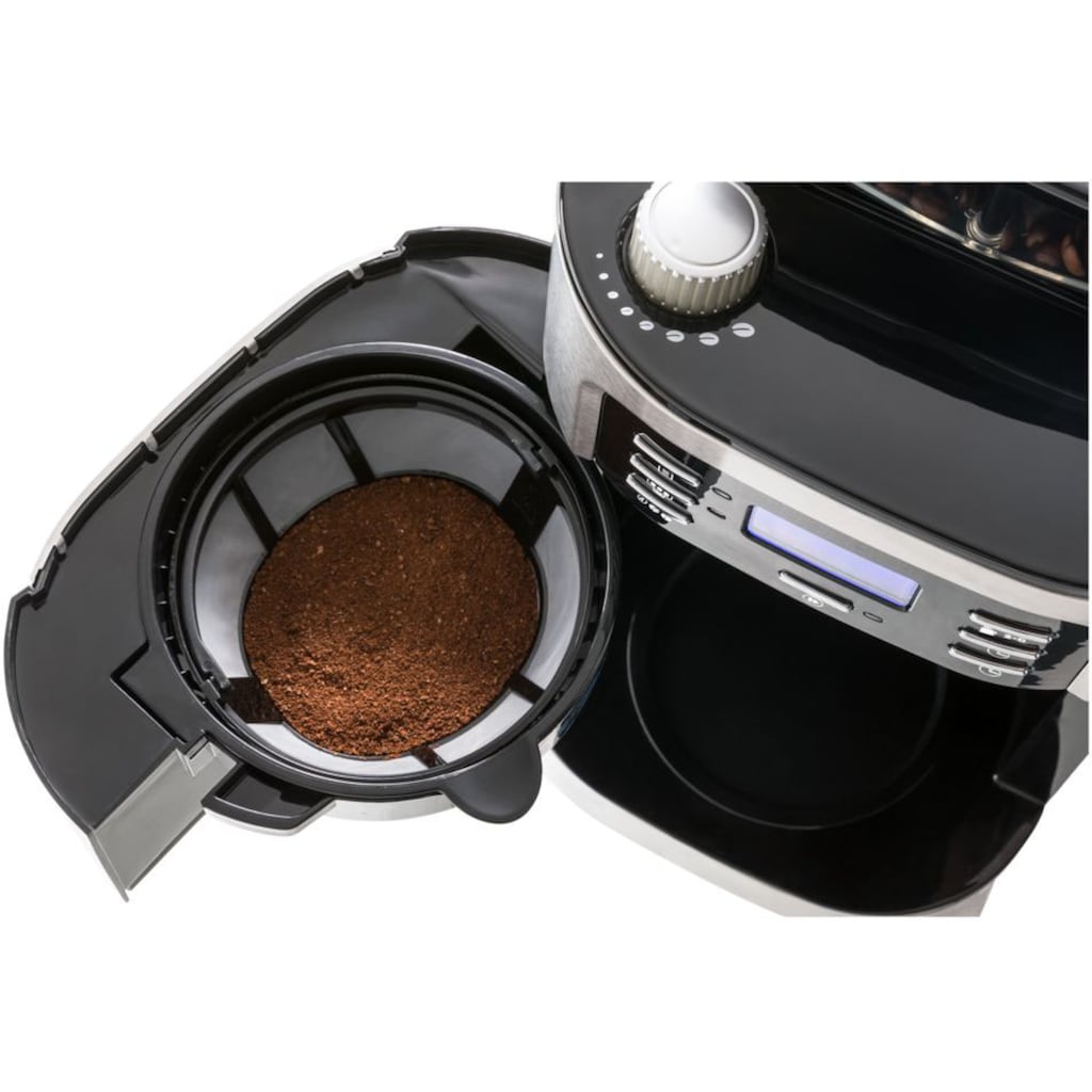 Medion® Kaffeemaschine mit Mahlwerk »MD 19777«, 1 l Kaffeekanne, Papierfilter, 1x4