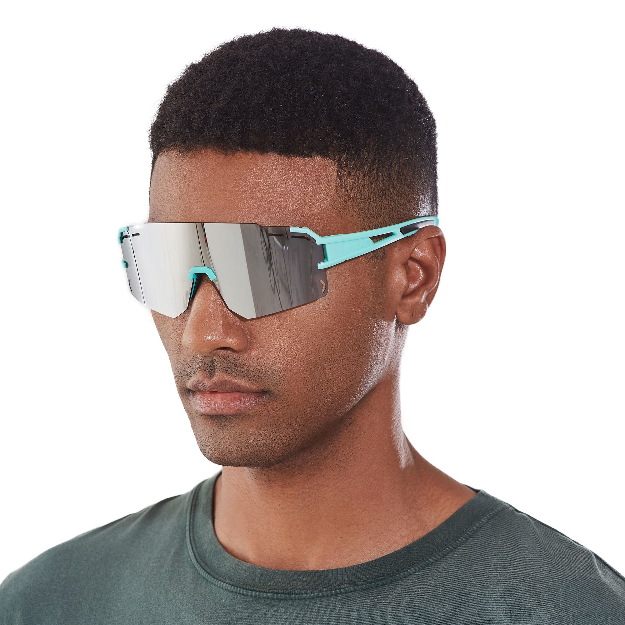 YEAZ Sportbrille »Sport-Sonnenbrille Grün SUNCRUISE«