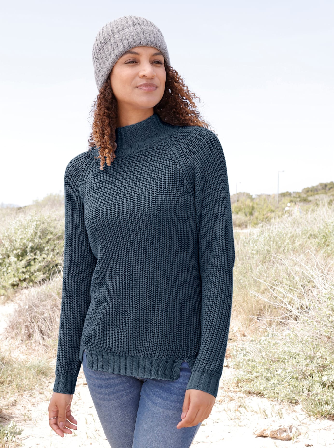 Casual Looks Stehkragenpullover "Stehkragen-Pullover"