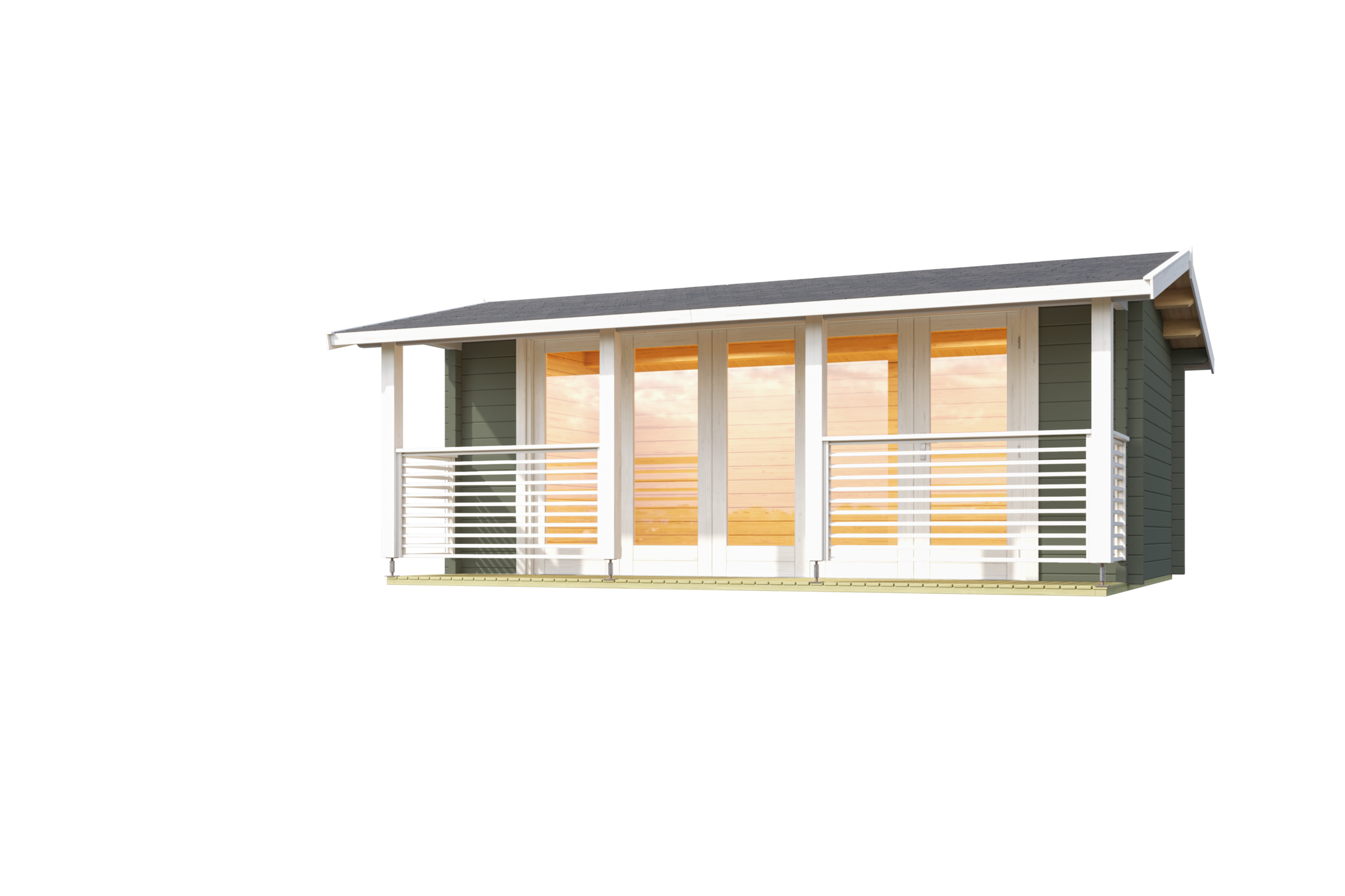 Nordic Holz Gartenhaus "LYNDHURST" günstig online kaufen