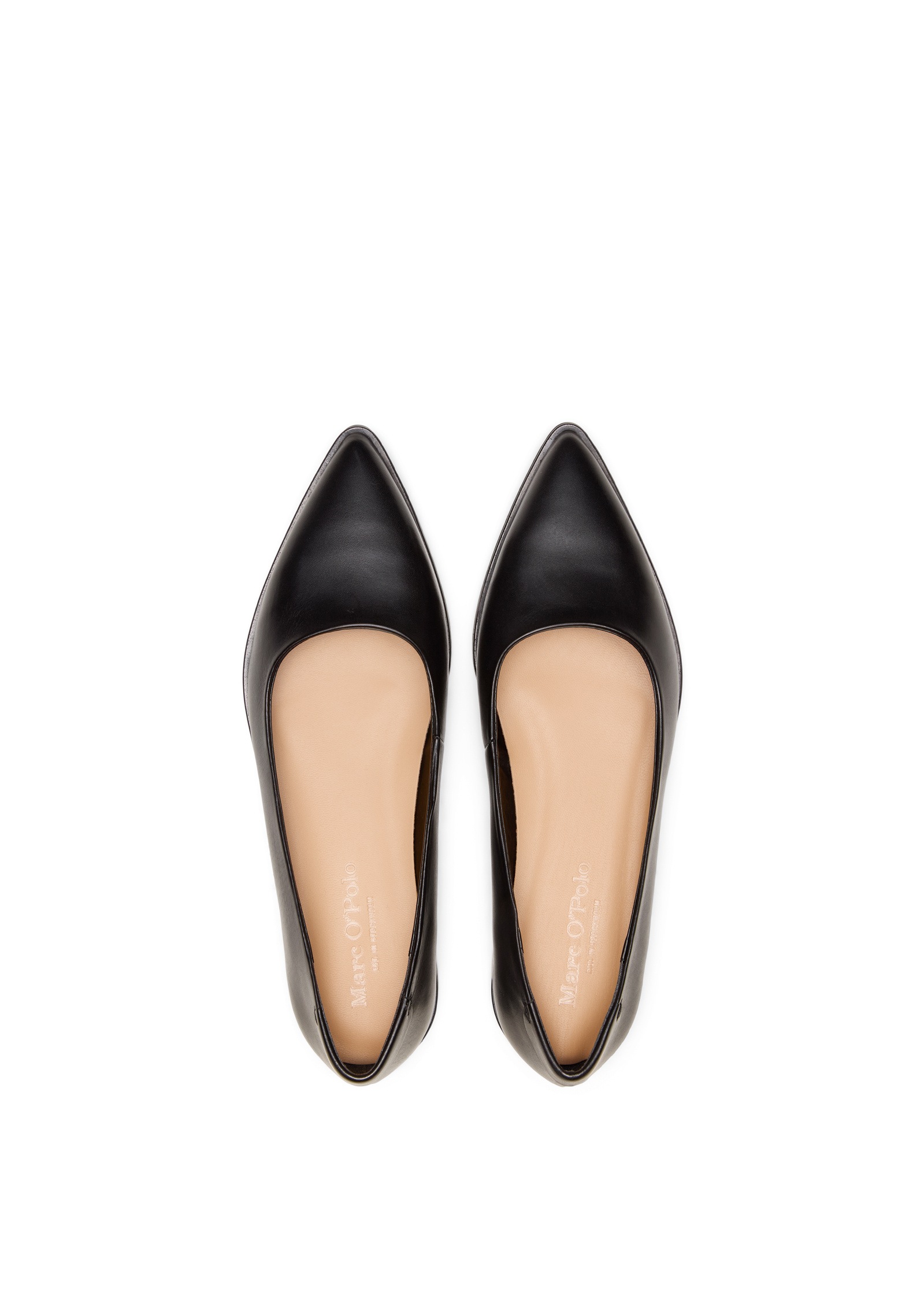 Marc O'Polo Ballerina »aus glänzendem Rindleder«