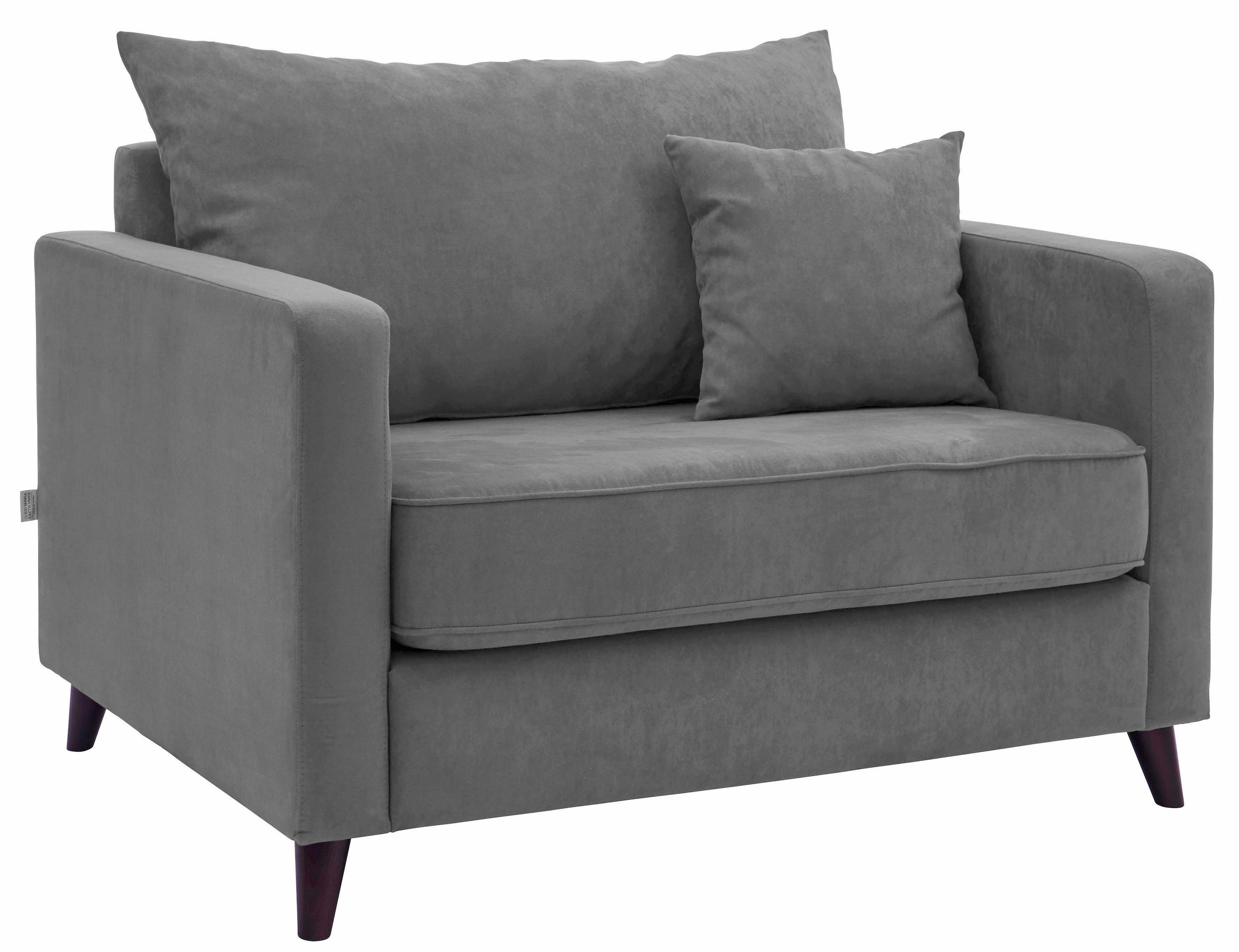 Home affaire Loveseat "Renesse", lose Kissen, Keder an Sitzkissen günstig online kaufen