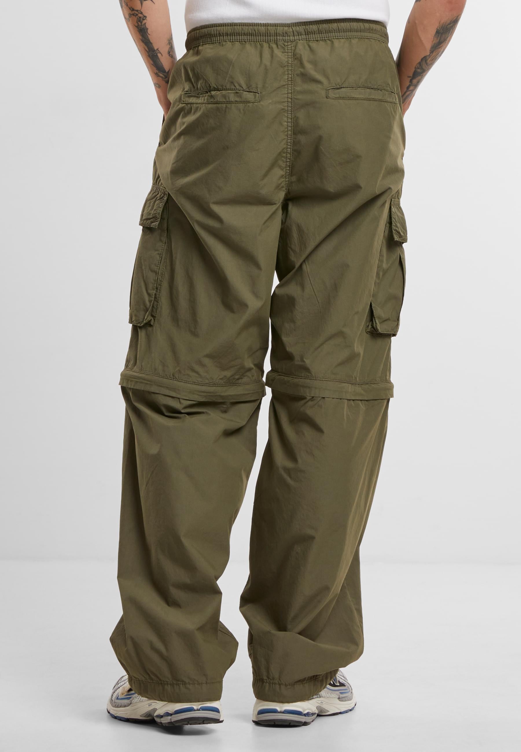 URBAN CLASSICS Cargohose »Urban Classics Herren Zip Away Pants«, (1 tlg.)