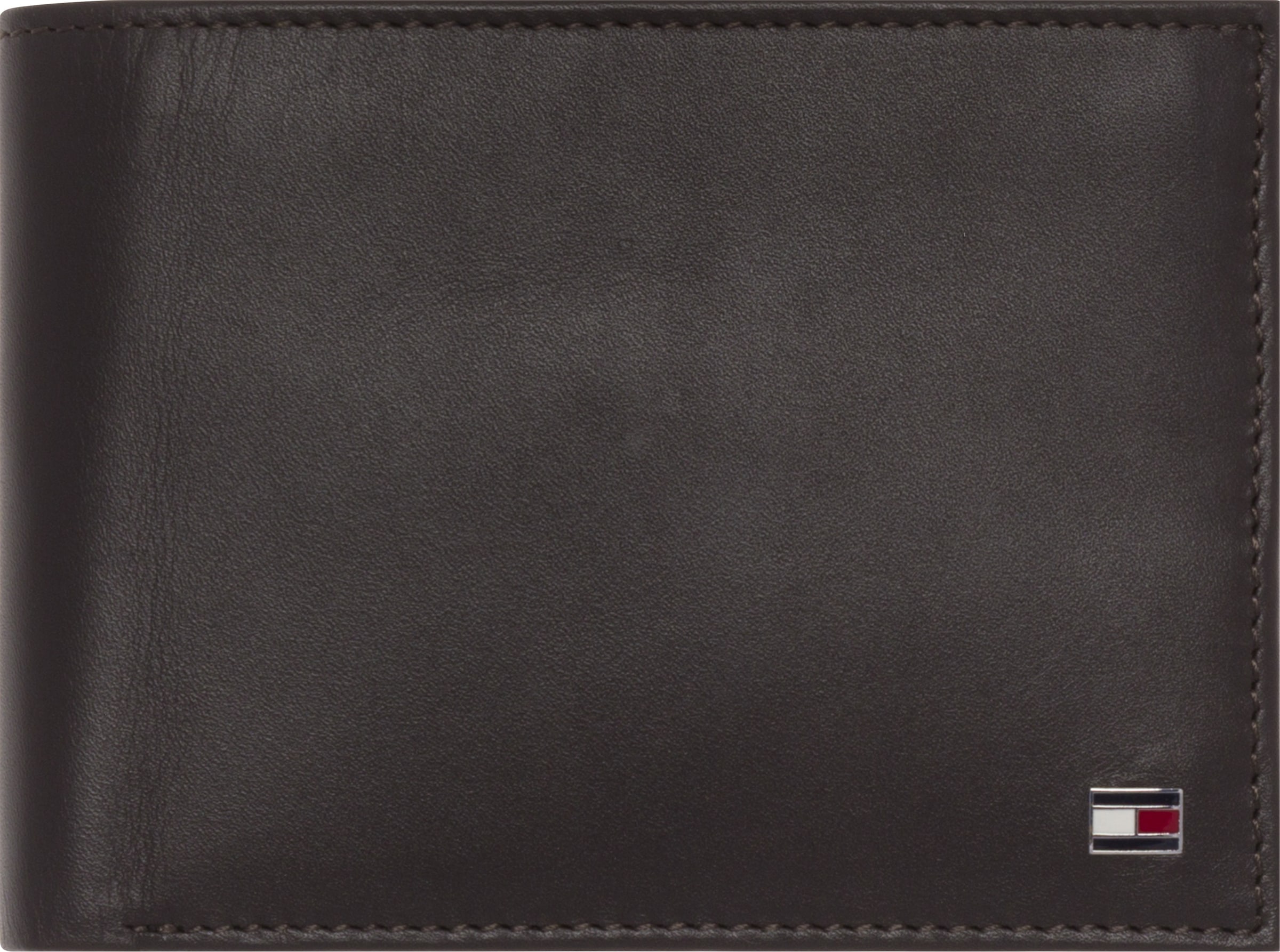 Tommy Hilfiger Geldbörse »ETON CC FLAP AND COIN POCKET«, aus weichem Leder  bestellen | BAUR