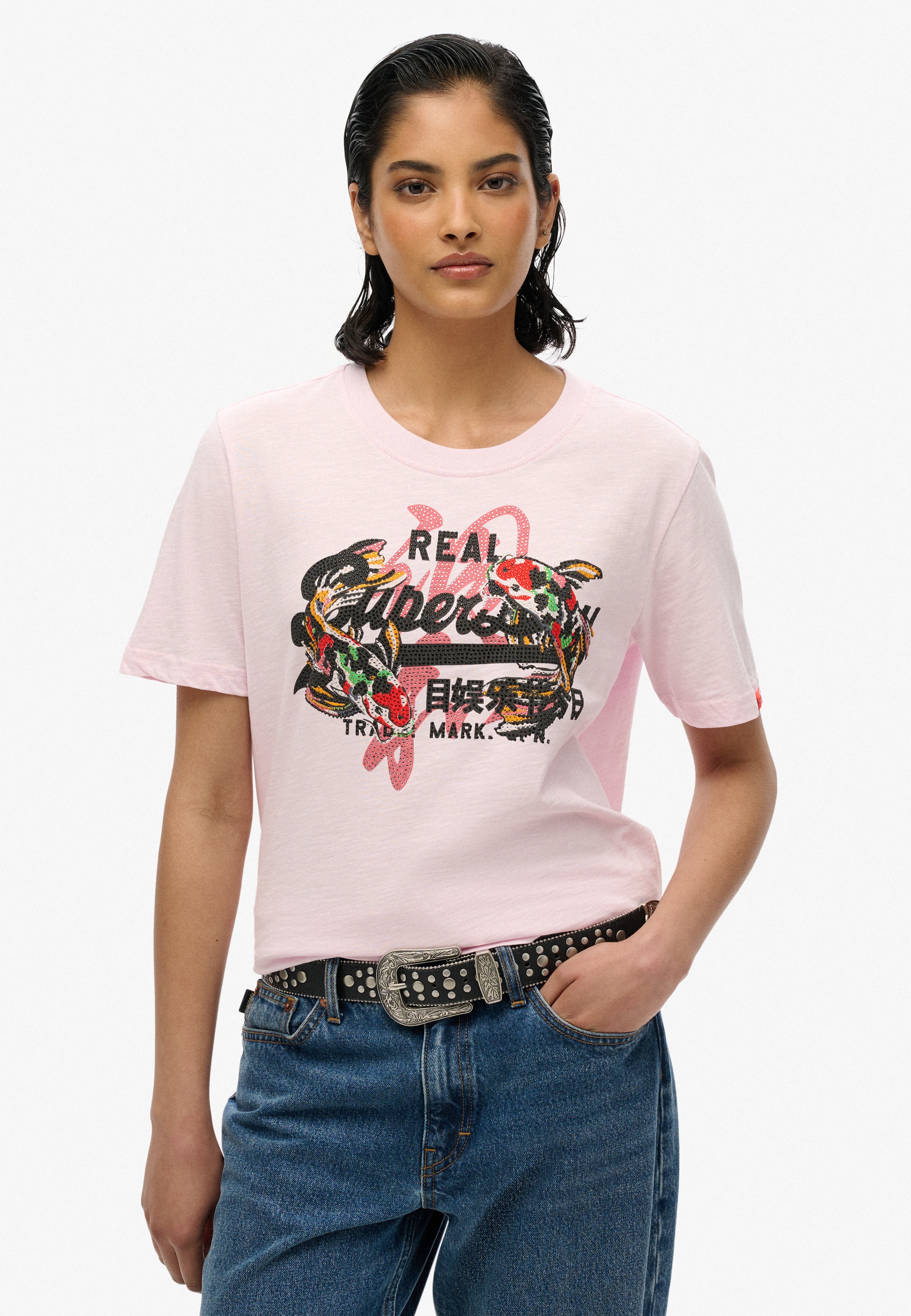 Superdry Kurzarmshirt »VL TOKYO RELAXED TEE«