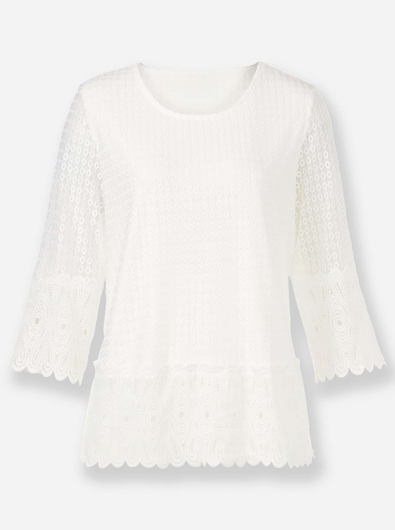 Lady Spitzenshirt »Shirt«, (1 tlg.)