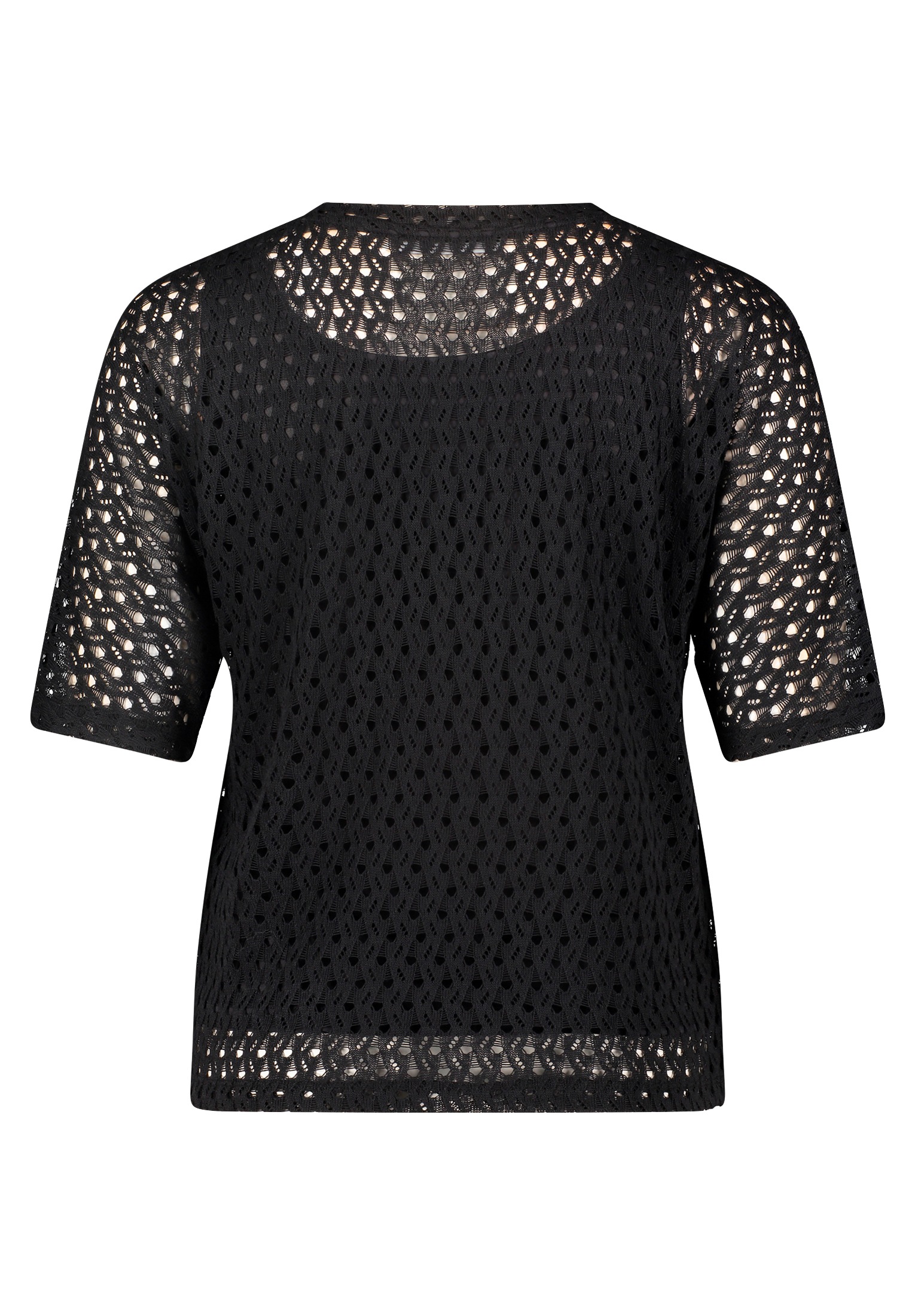 Thumbnail - Betty&Co Kurzarmshirt "Betty & Co Damen Sweatpullover mit Fledermausärmeln", (1 tlg.), Struktur
