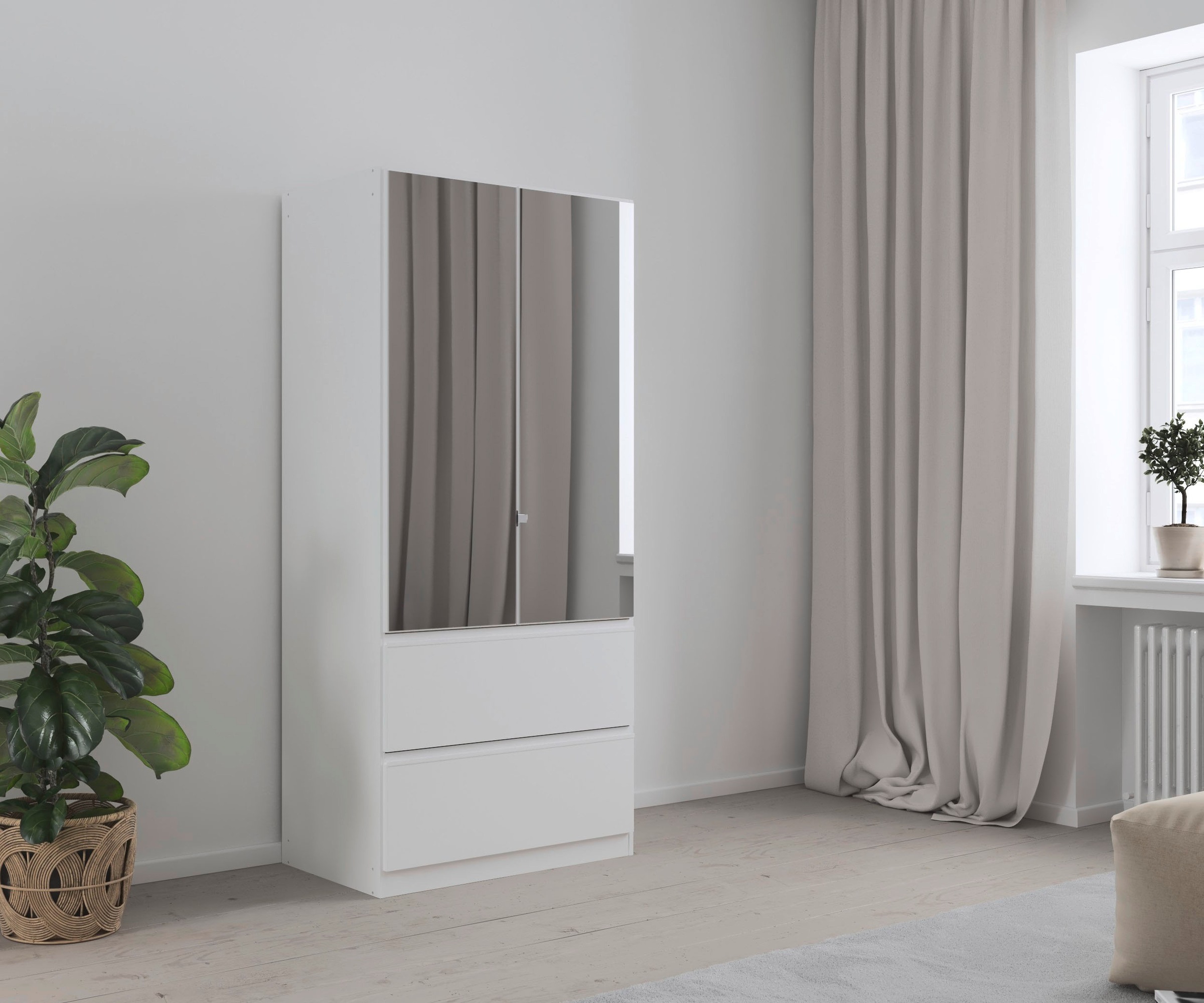 rauch Drehtürenschrank "Kleiderschrank Schrank Garderobe COSTA in den Breit günstig online kaufen