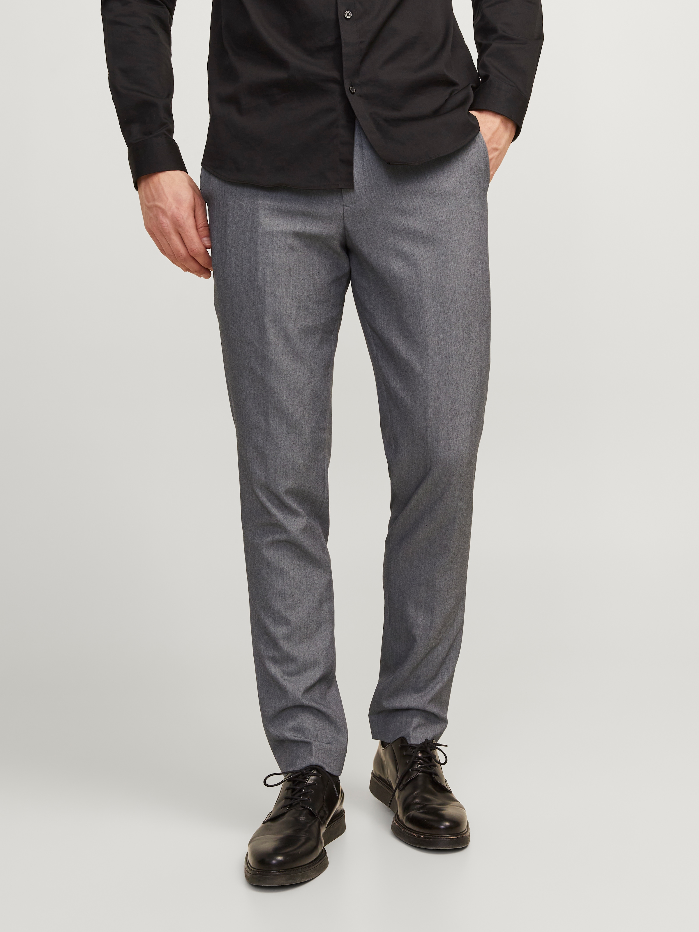 Jack & Jones "JPRFRANCO Hose mit schmalem Bein und cleanem Look" meliert, m günstig online kaufen