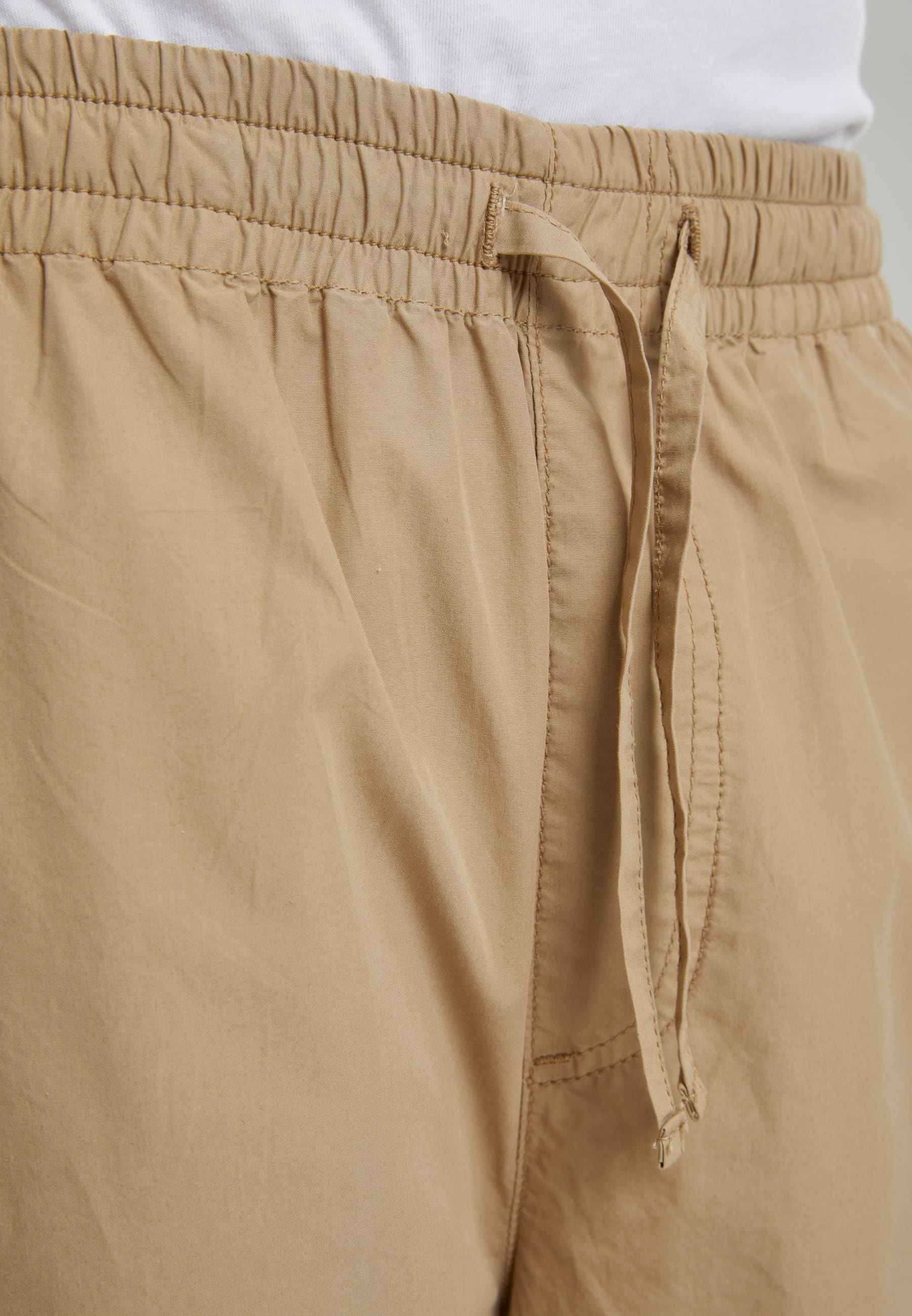 URBAN CLASSICS Stoffhose »Urban Classics Wide Poplin Pants«, (1 tlg.)
