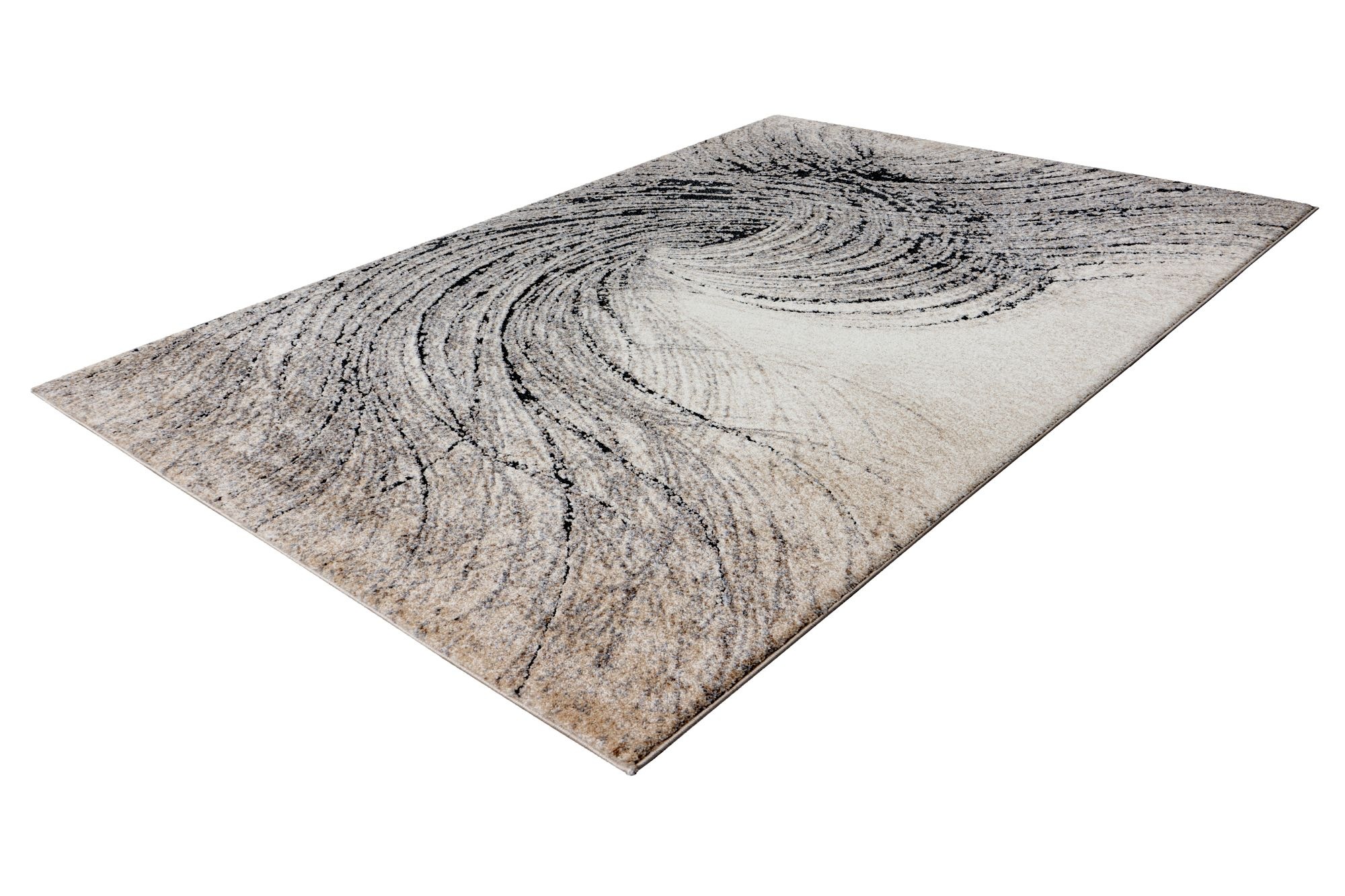 Teppich KAYOOM "Firenze 487", grau, B:200cm H:22mm L:290cm, Polypropylen, Teppiche, Teppich, Kurzflor, Modernes Muster, Fußbodenheizungsgeeignet, Wohnzimmer 2