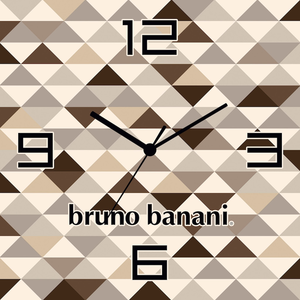 Bruno Banani Wanduhr »Wild Triangle«