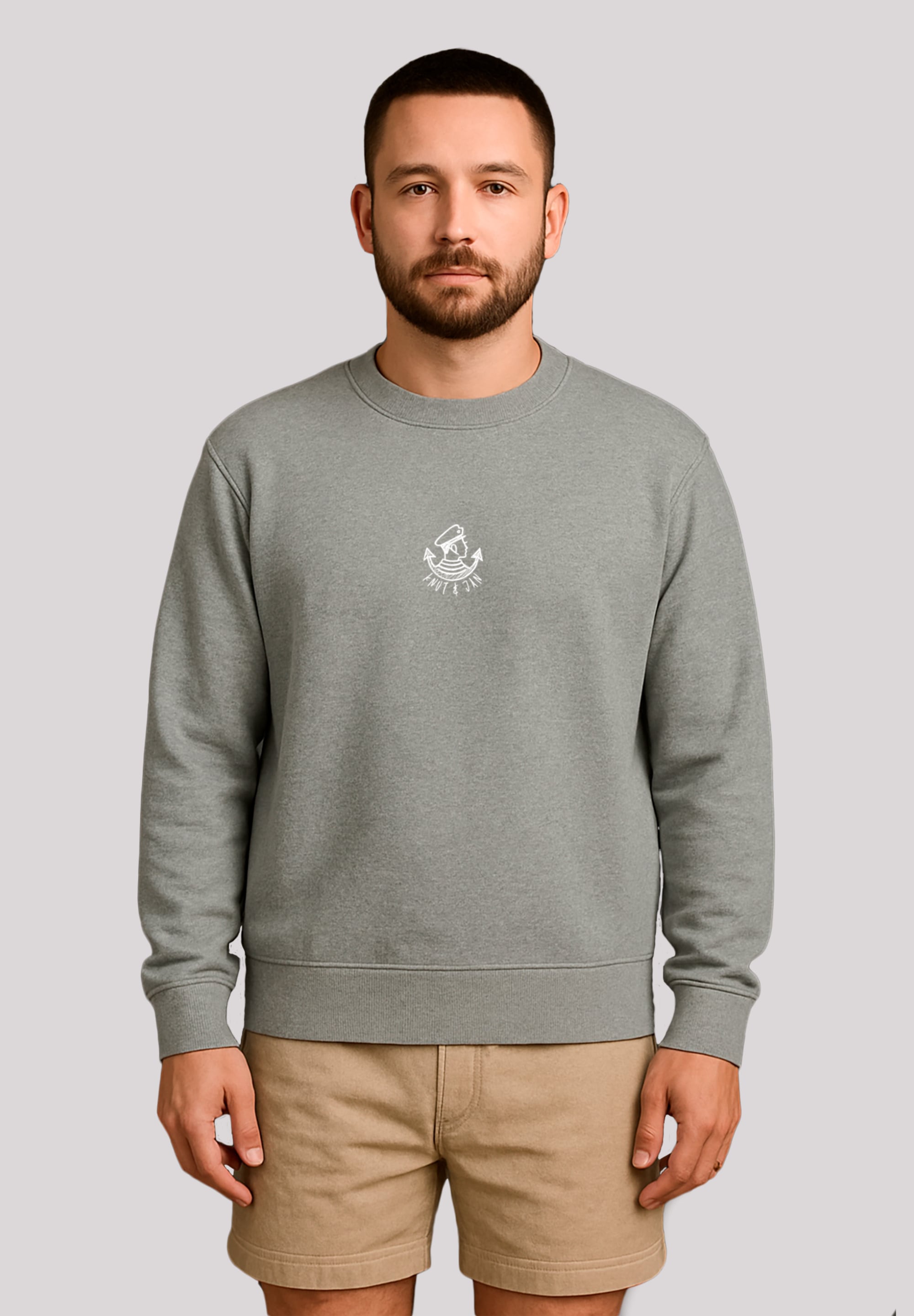 F4NT4STIC Sweatshirt "Knut & Jan Scribble Logo", Premium Qualität, Knut & J günstig online kaufen
