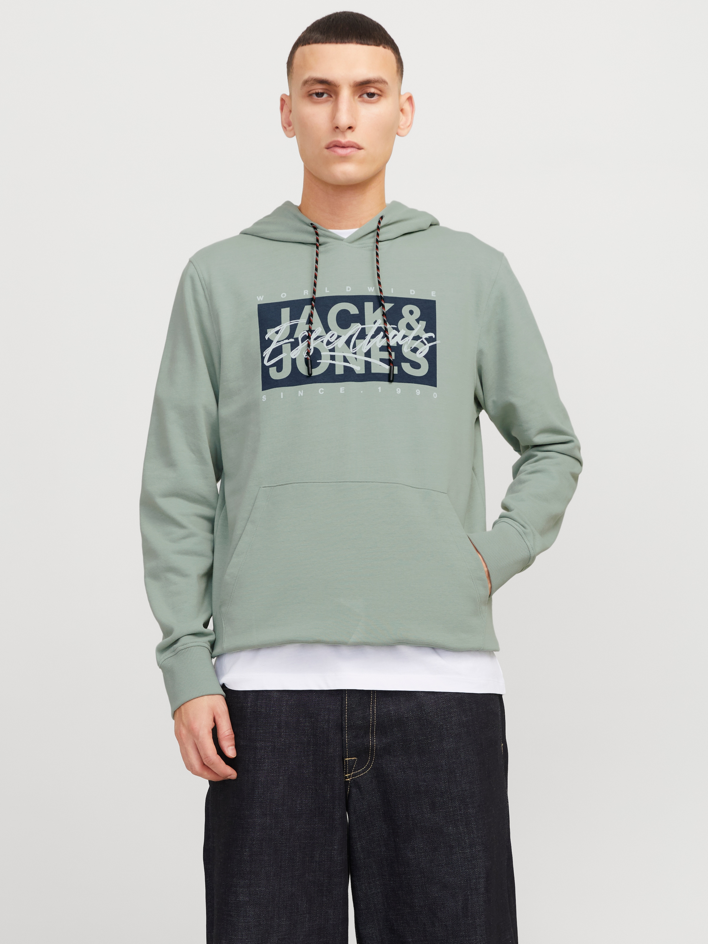 Jack & Jones Jack & Jones Sportinis megztinis su go...