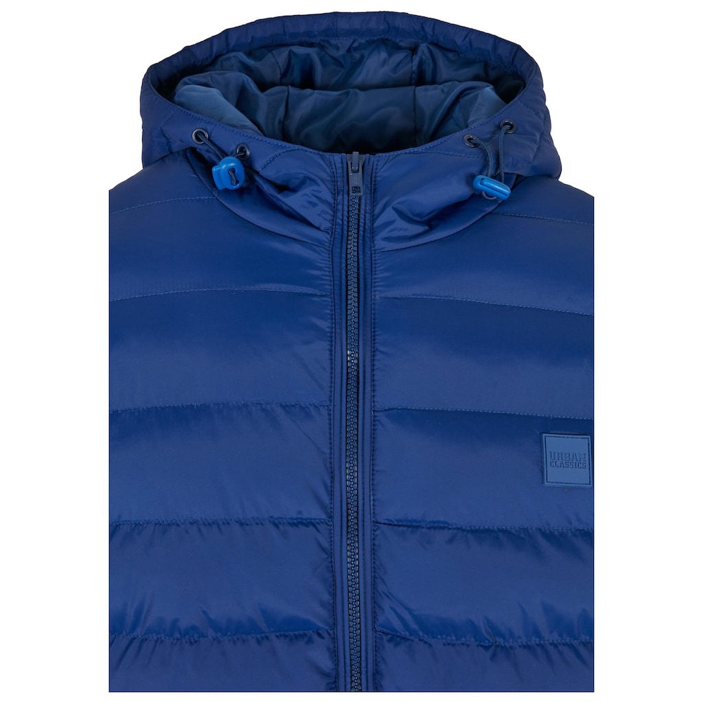 URBAN CLASSICS Winterjacke »Urban Classics Herren Basic Bubble Jacket«, (1 St.), mit Kapuze