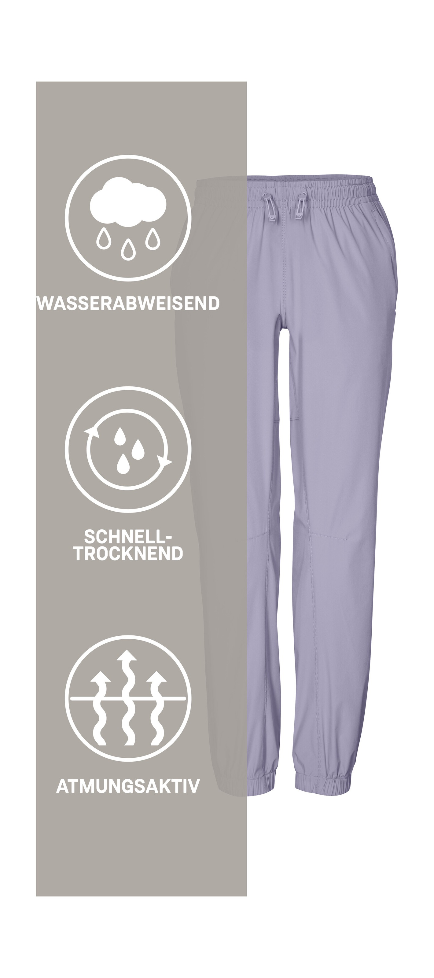 Killtec Funktionshose »KOS 180 WMN PNTS«  Leichte, schnelltrocknende Funktionshose mit 4-Wege-Stretch