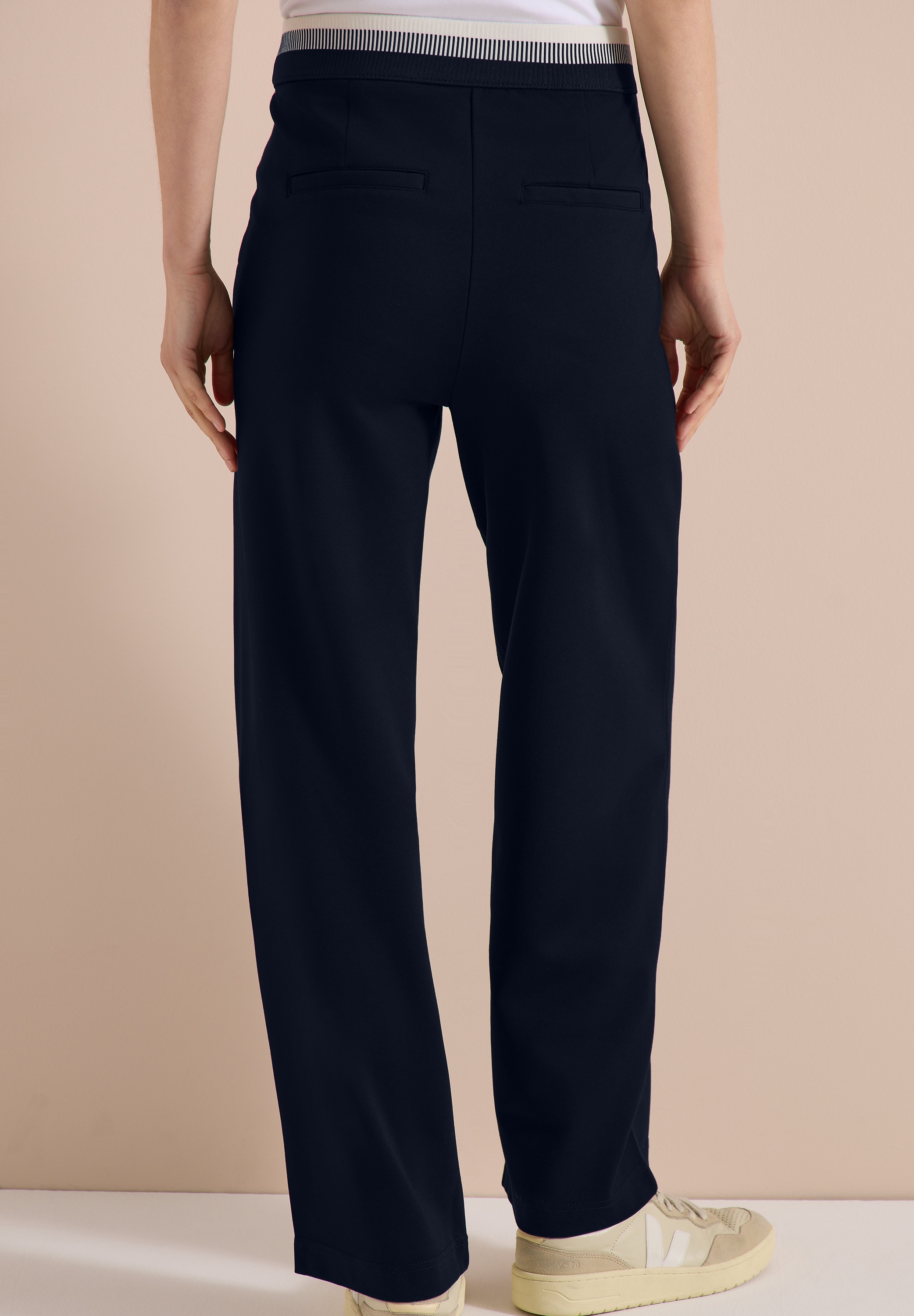 Cecil Stoffhose "Style Neele" mit elastischem Bund