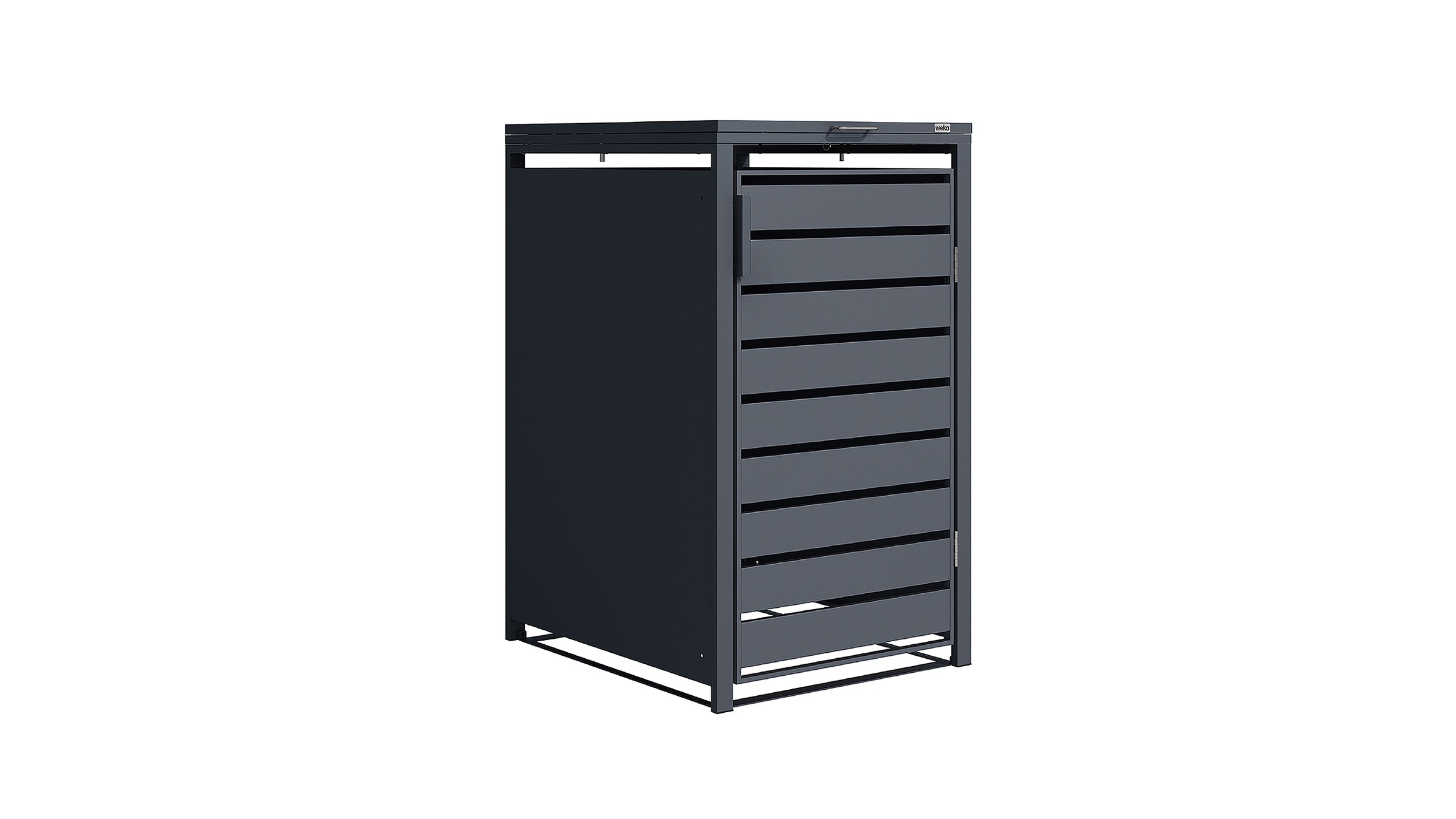 weka Mülltonnenbox »Gary« Metall pulverbeschichtet, BxTxH: 68x80x116 cm