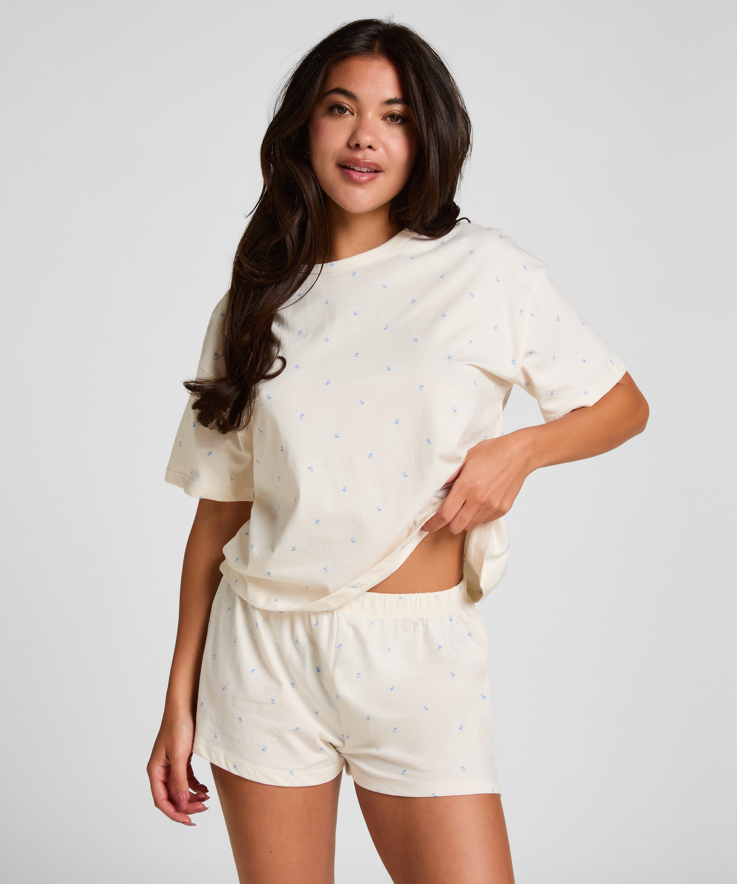 Hunkemöller Pyjama "Pyjamaset Baumwoll"