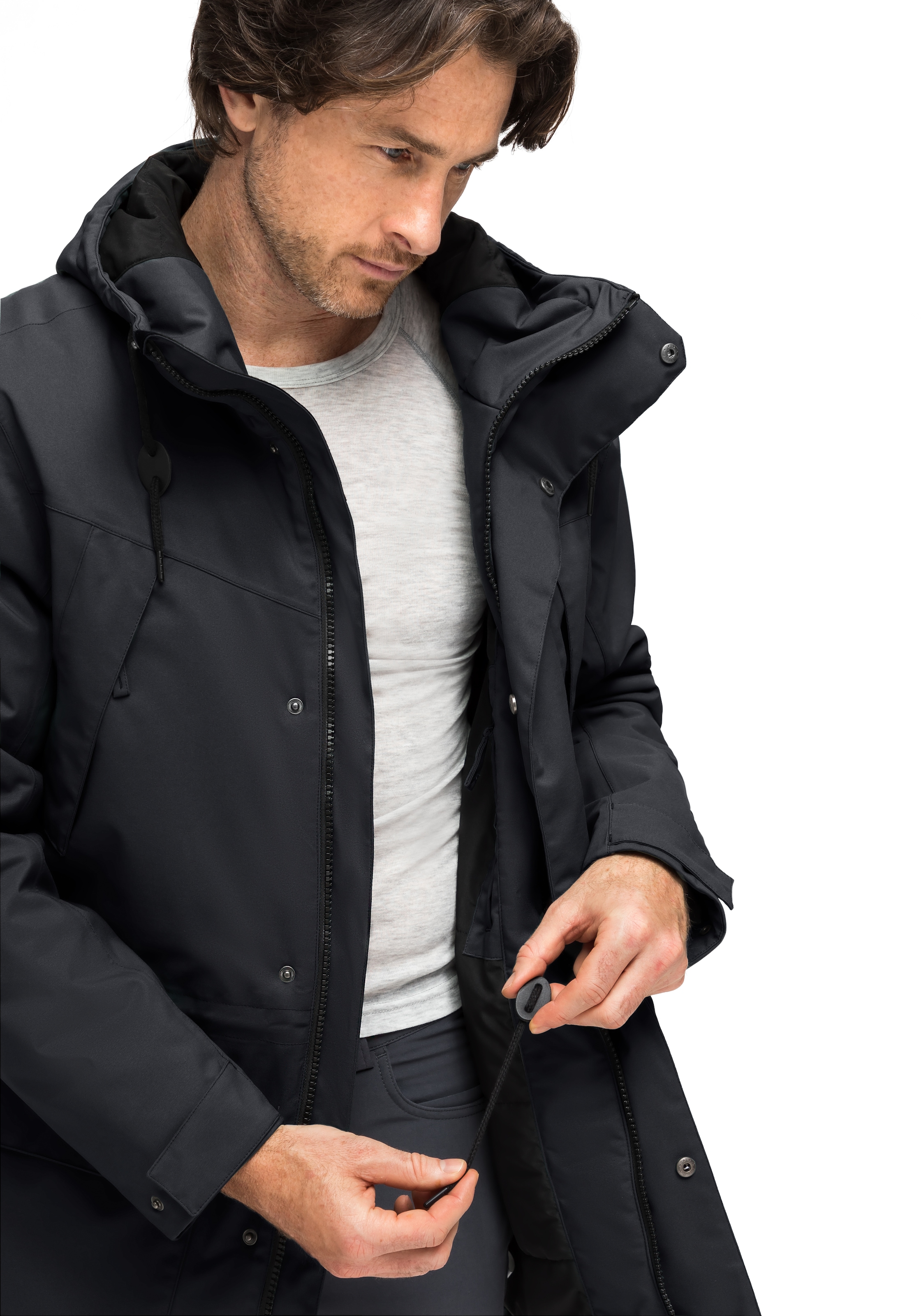 Maier Sports Outdoorjacke »Olle«, warme Herren-Jacke für Wandertouren und Freizeit