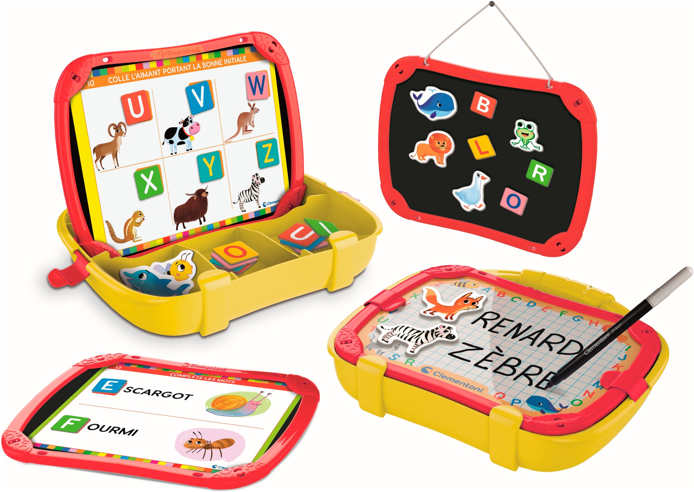 Clementoni® Lernspielzeug »Lernbox - Buchstaben und Tiere« Made in Europe