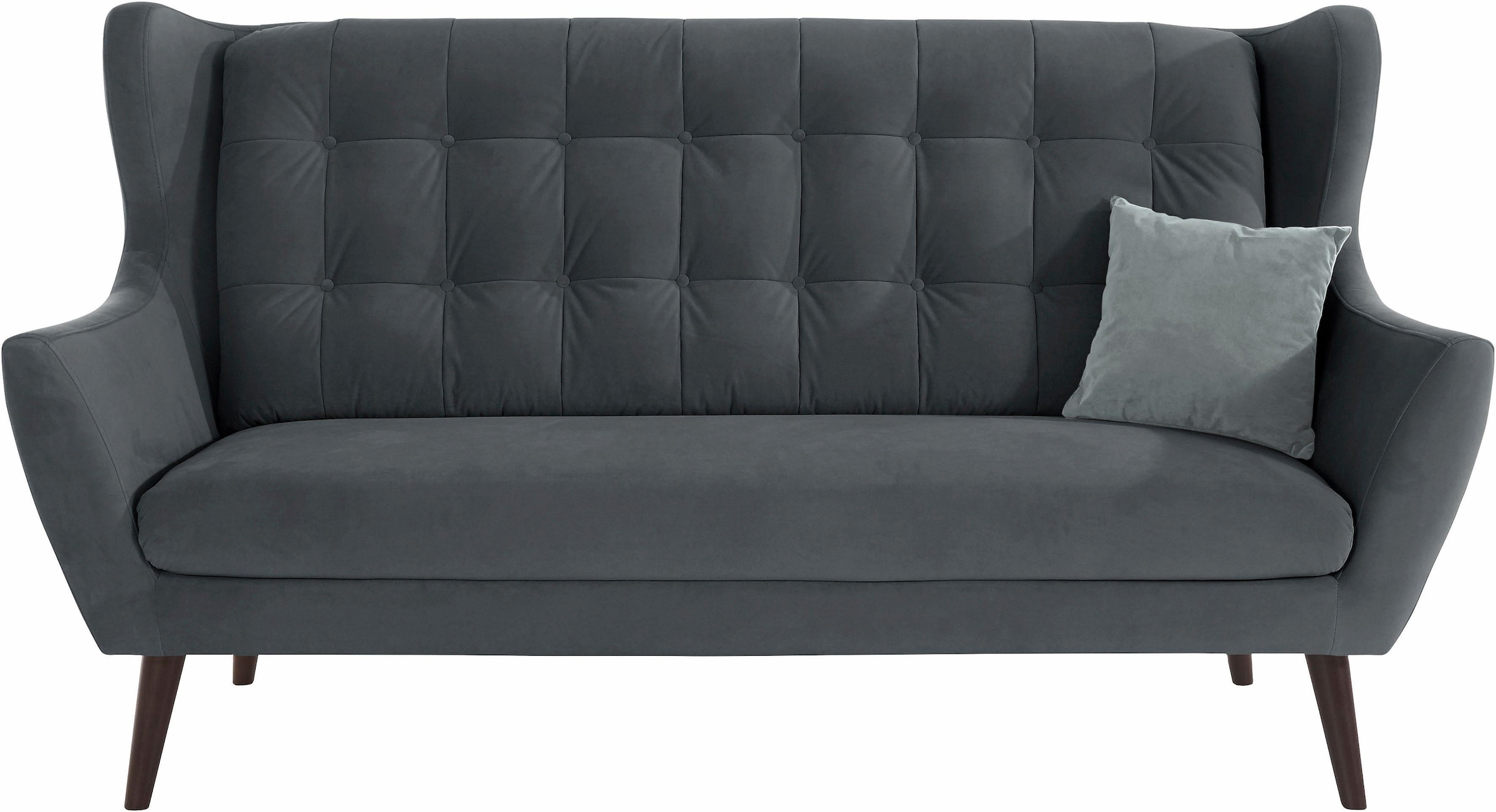 Home affaire 3-Sitzer "Hemmink" mit Knopfheftung günstig online kaufen