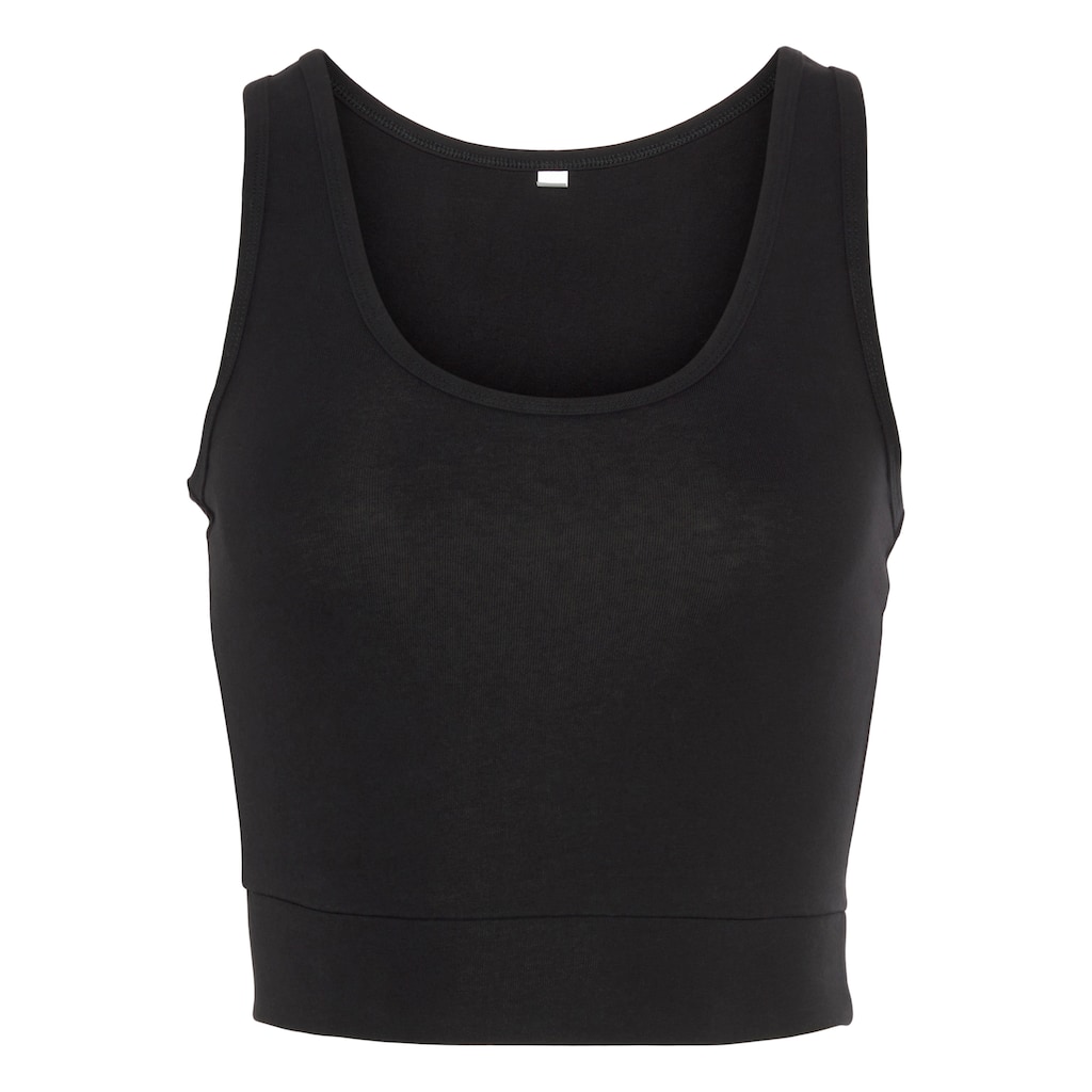 LASCANA ACTIVE Sporttop »-Basic-Crop-Top«