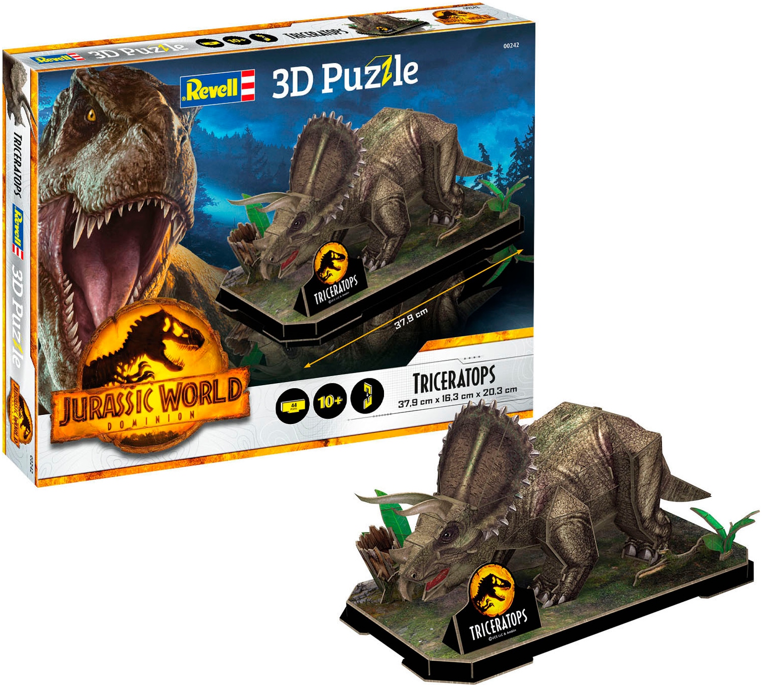 3D-Puzzle »Jurassic World Dominion - Triceratops«