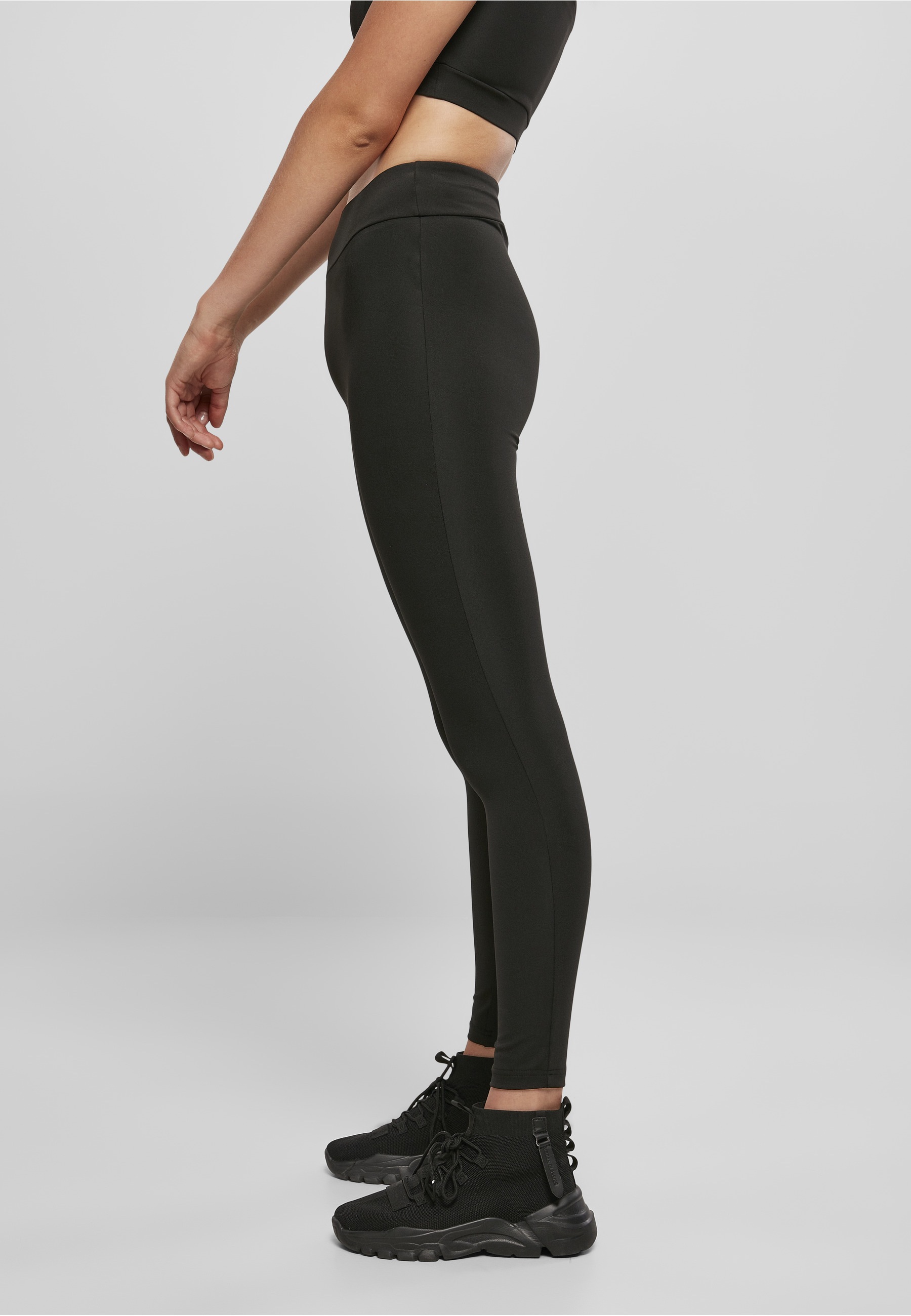 URBAN CLASSICS Leggings »Urban Classics Damen Ladies Recycled High Waist Leggings«