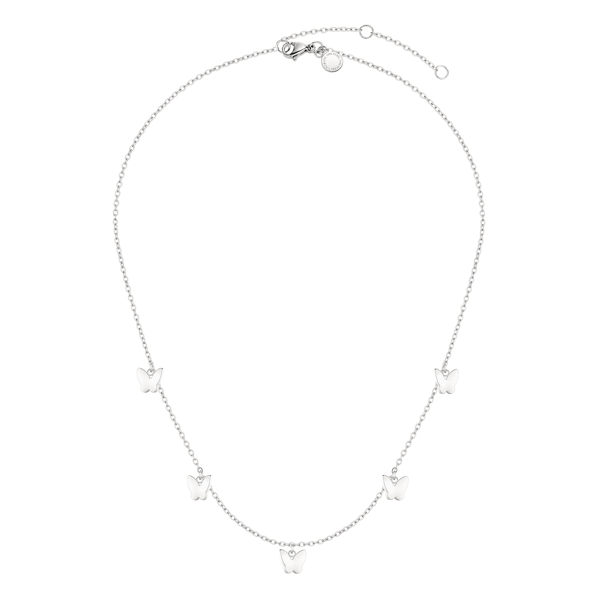 COOL TIME Kette mit Anhänger »Schmuck Edelstahl Halskette The Cool Butterfly Schmetterling«