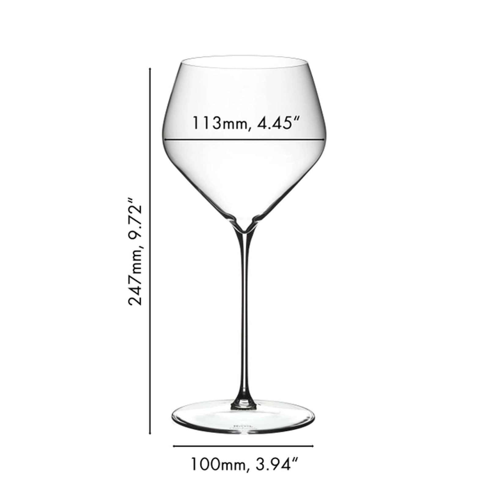 RIEDEL THE WINE GLASS COMPANY Weißweinglas »Chardonnay Weingläser + Poliertuch Veloce 690 ml 2er Set transparent«