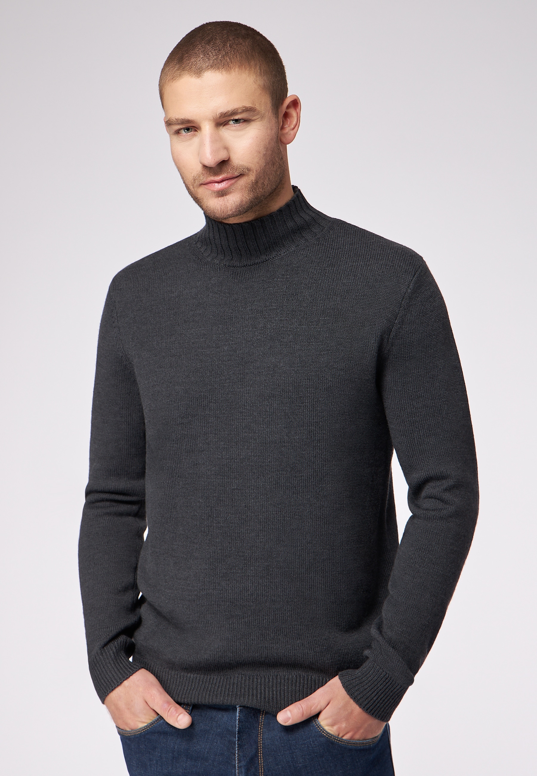 Roy Robson Strickpullover "Mit Stehkragen" günstig online kaufen