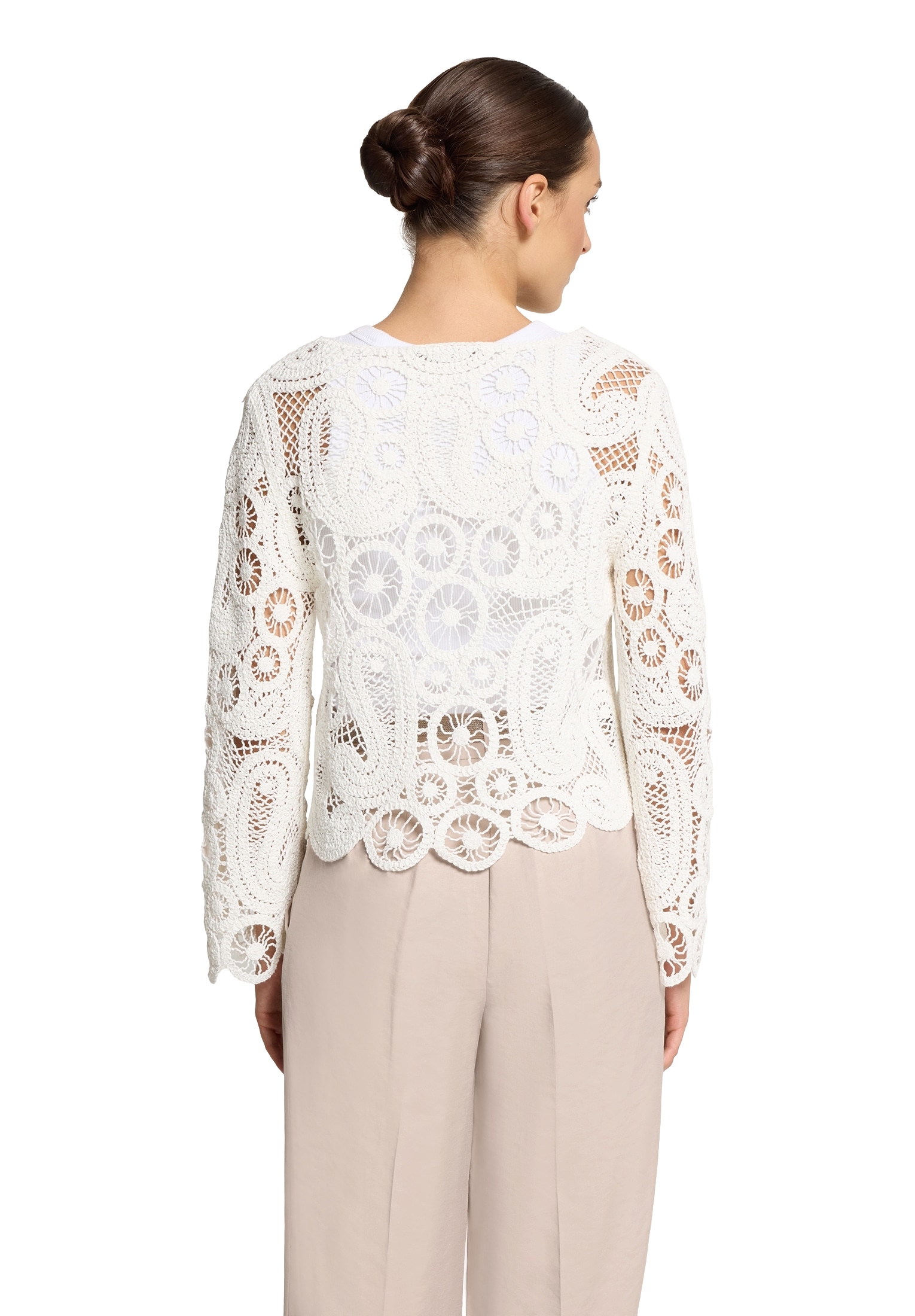 Betty Barclay Strickpullover »Betty Barclay Damen Lochstrick-Pullover mit U-Boot-Ausschnitt«, (1 tlg.), limited edition