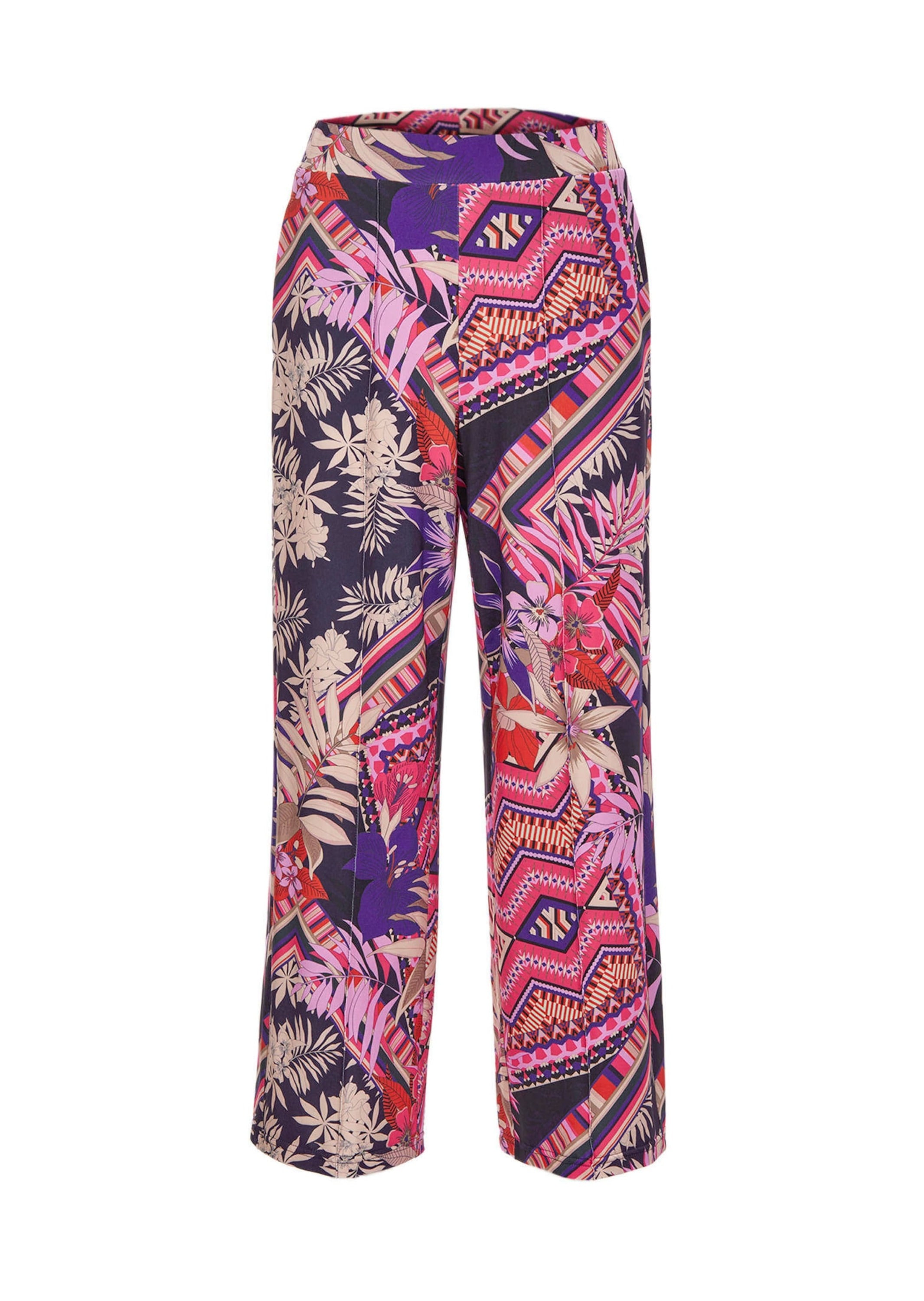 GOLDNER 2-in-1-Hose "Stretchbequeme Druck-Culotte LOUISA" Glatter Schlupfbund