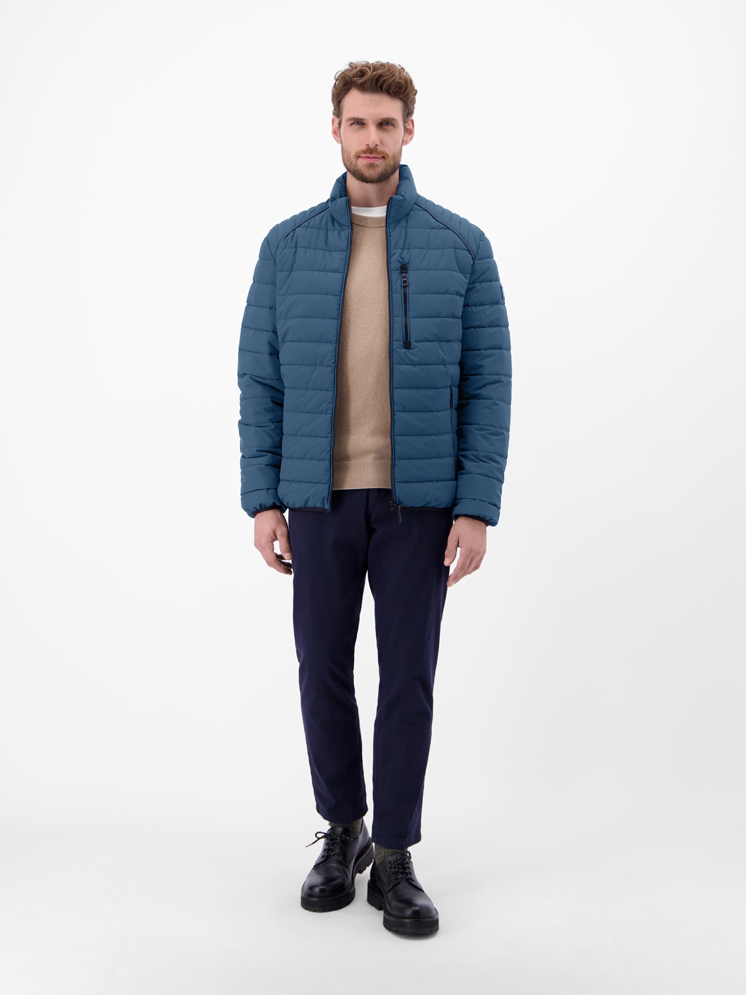 LERROS Steppjacke »LERROS Light-Weight Herren Steppjacke«, ohne Kapuze, Wasserabweisend, atmungsaktiv