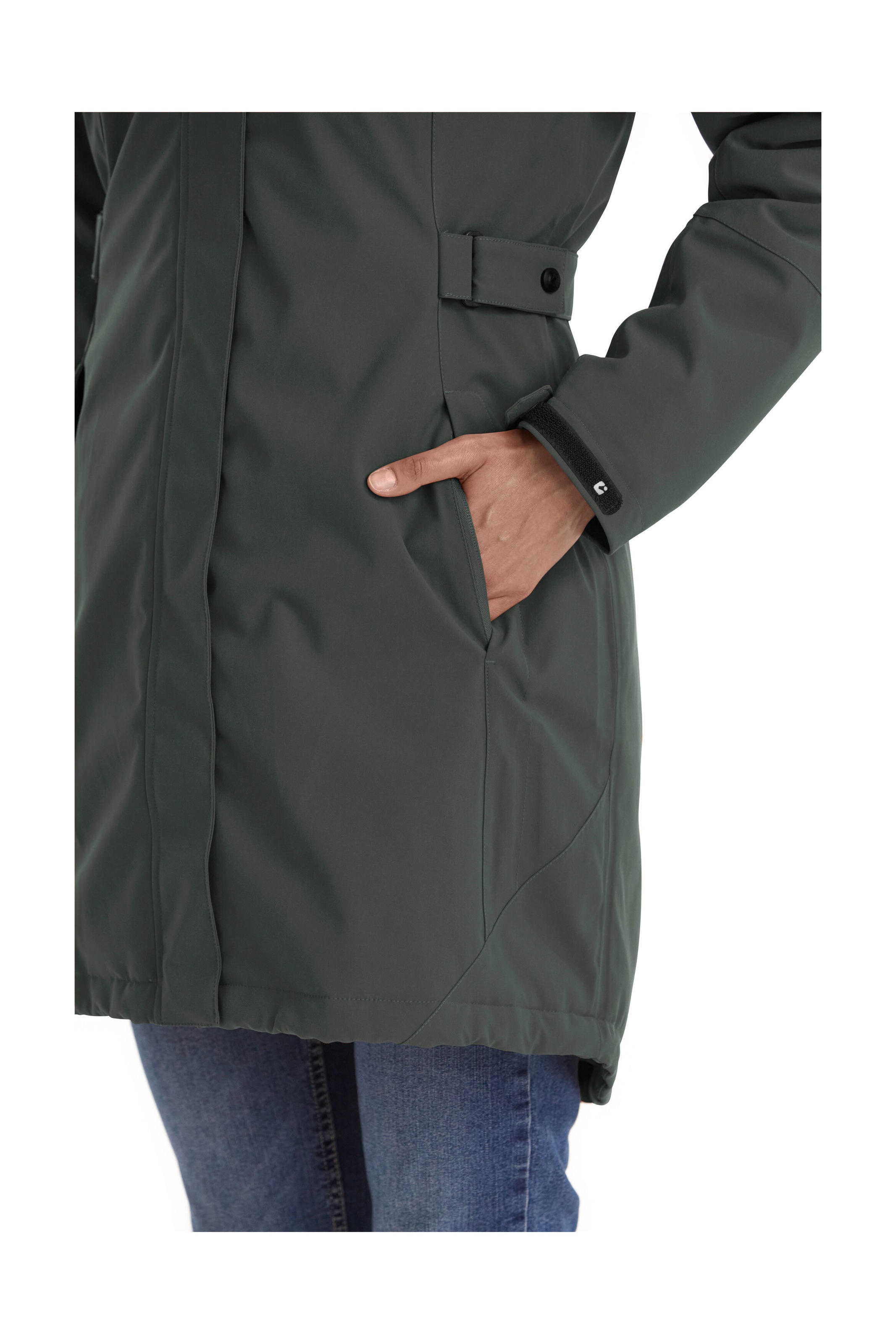 Killtec Parka "KOW 165 WMN PRK", Wasser- und winddichter Parka mit Teddyfle günstig online kaufen