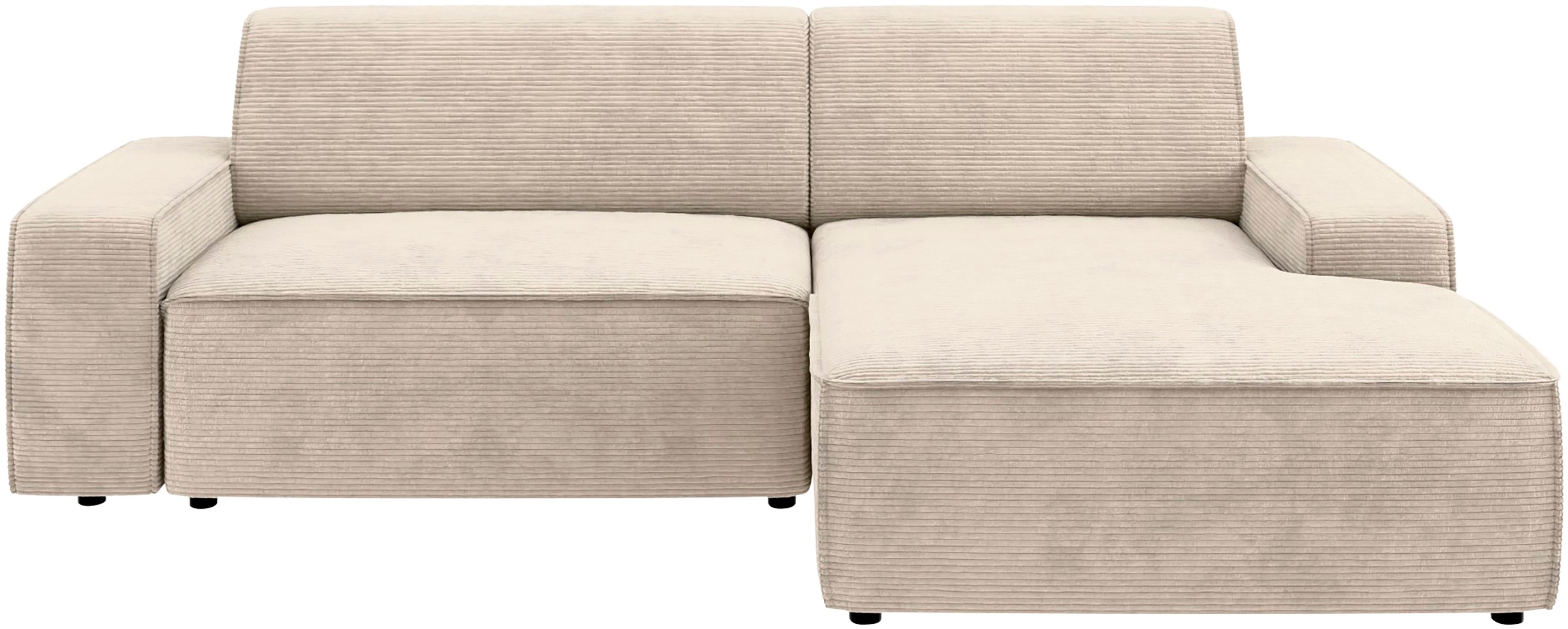 TRENDMANUFAKTUR Ecksofa "Graz, wahlweise mit Sitzvorschub und Bettkasten, L günstig online kaufen