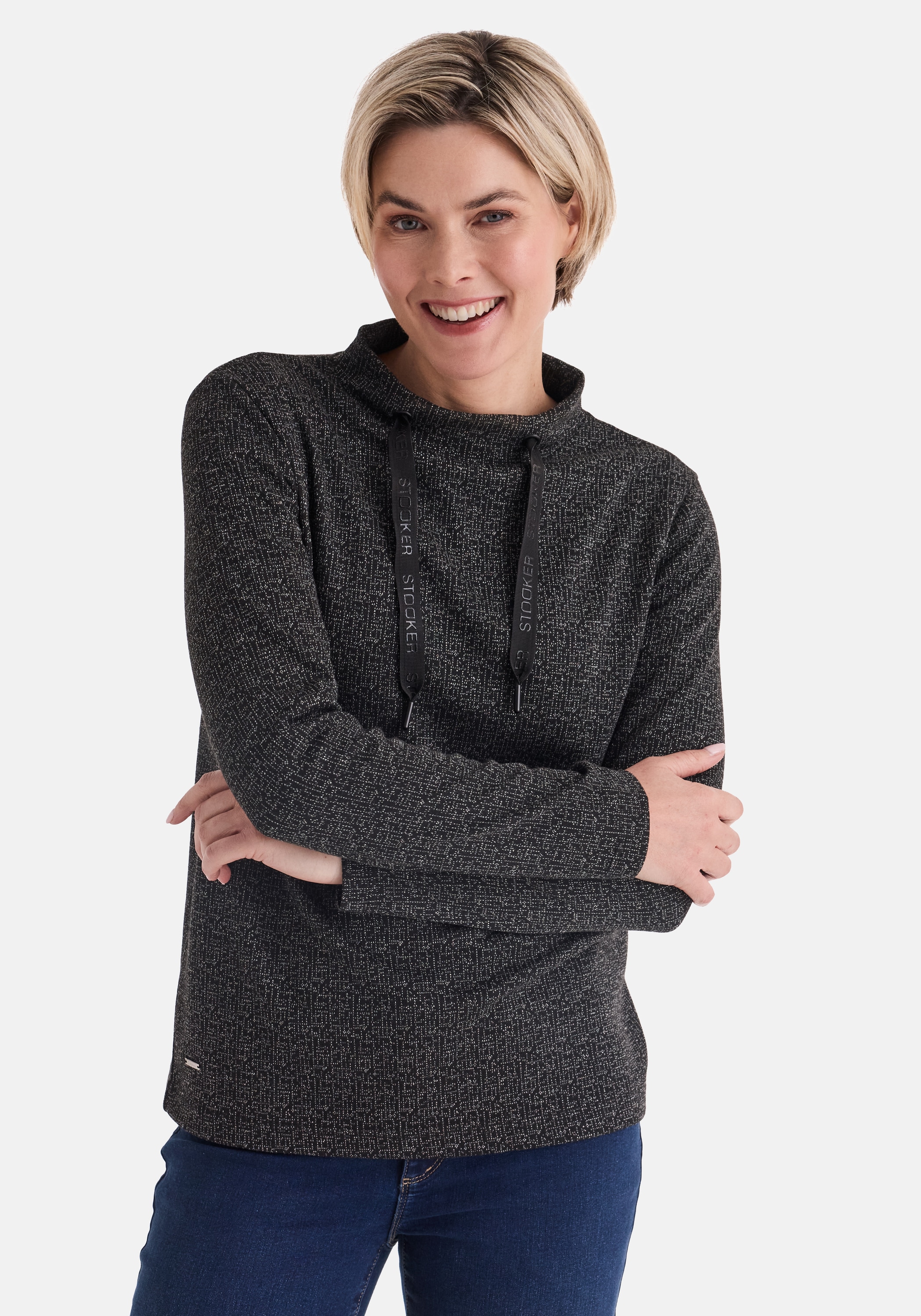 STOOKER WOMEN "TESSA Strickpullover Stehkragen" Strickpullover Stehkragen für Damen