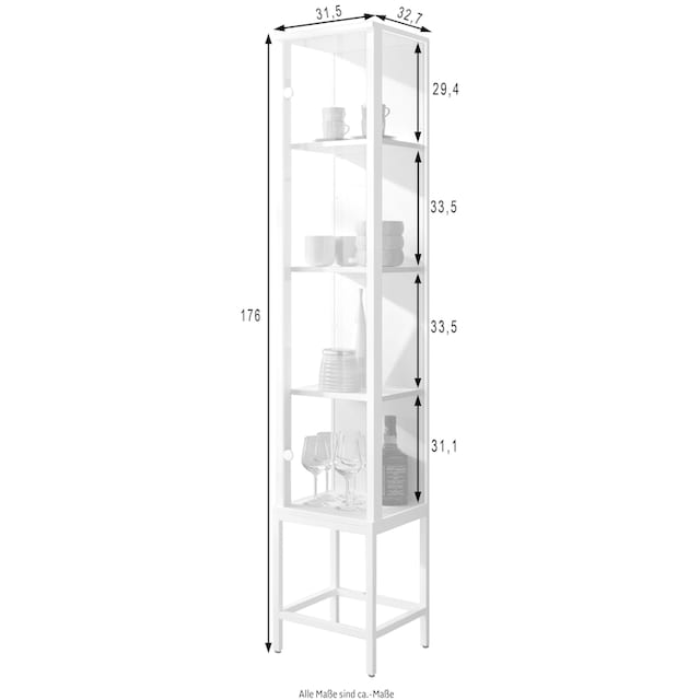 fif möbel Vitrine »STEP«, (1 St.) bestellen | BAUR