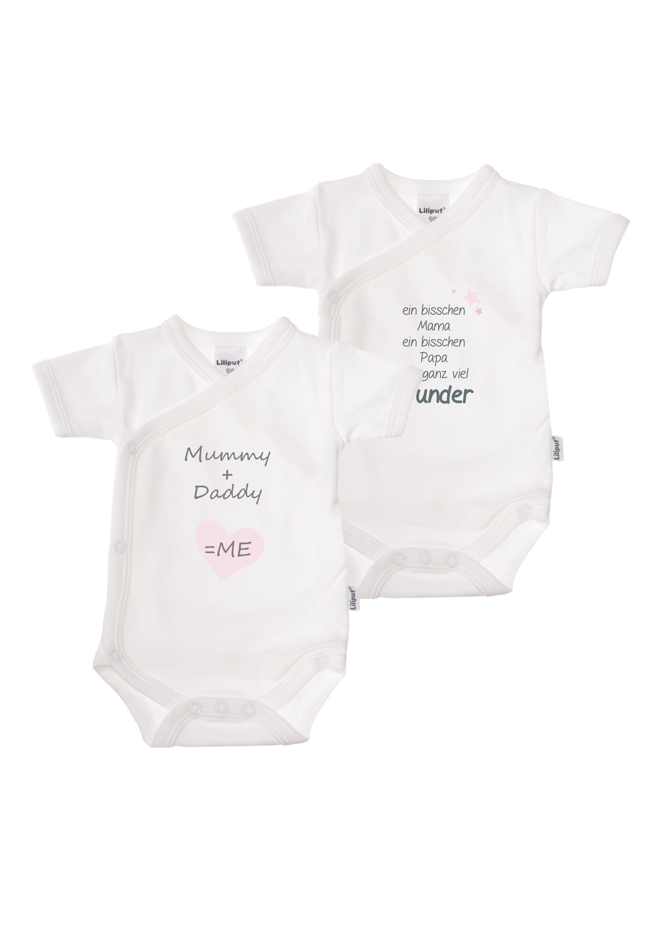 Liliput Body »Mummy und Daddy«, im 2er Pack mit praktischer Druckknopfleiste