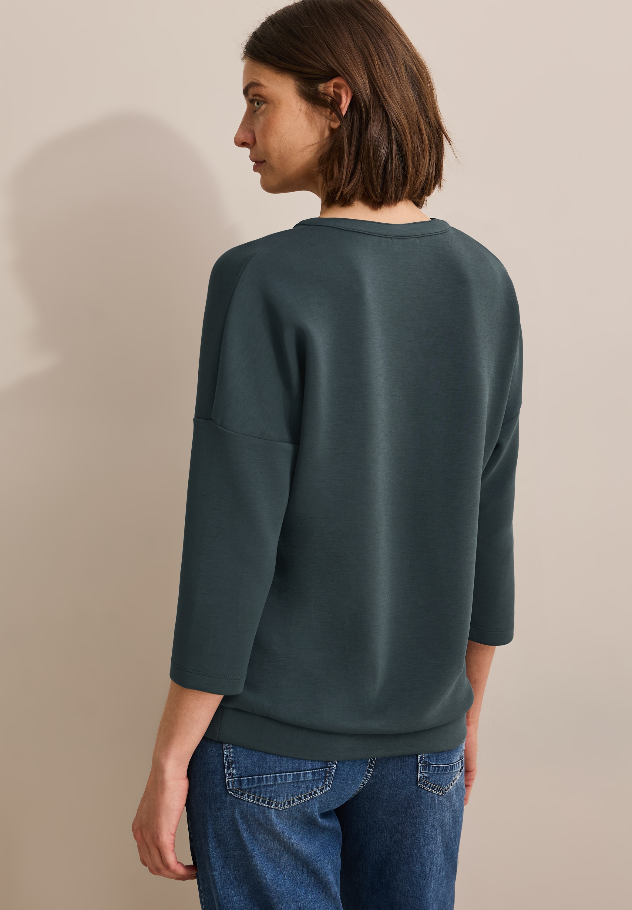 Cecil Sweater, 3/4-Arm mit Stretch